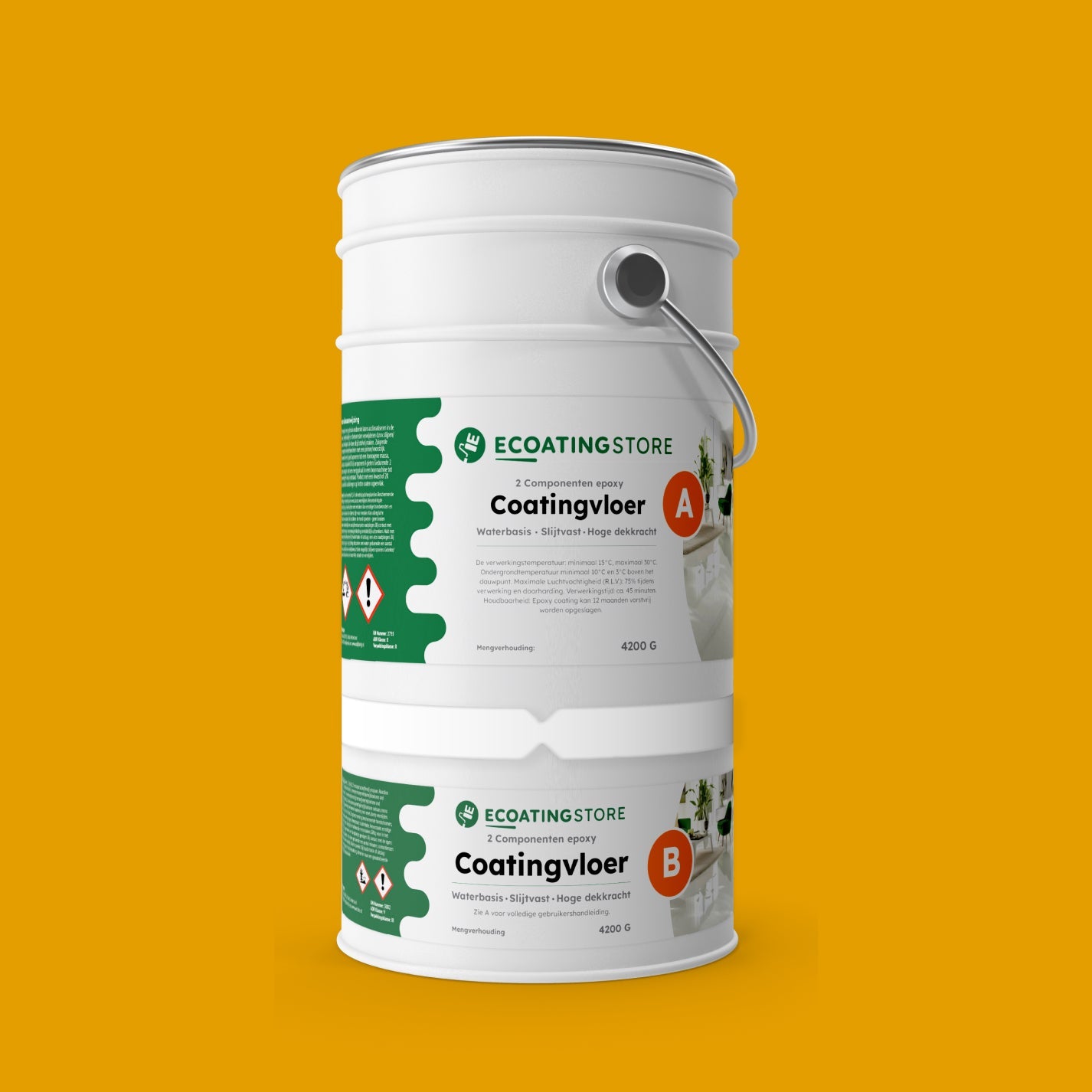 Garagenbodenbeschichtung – RAL 1004