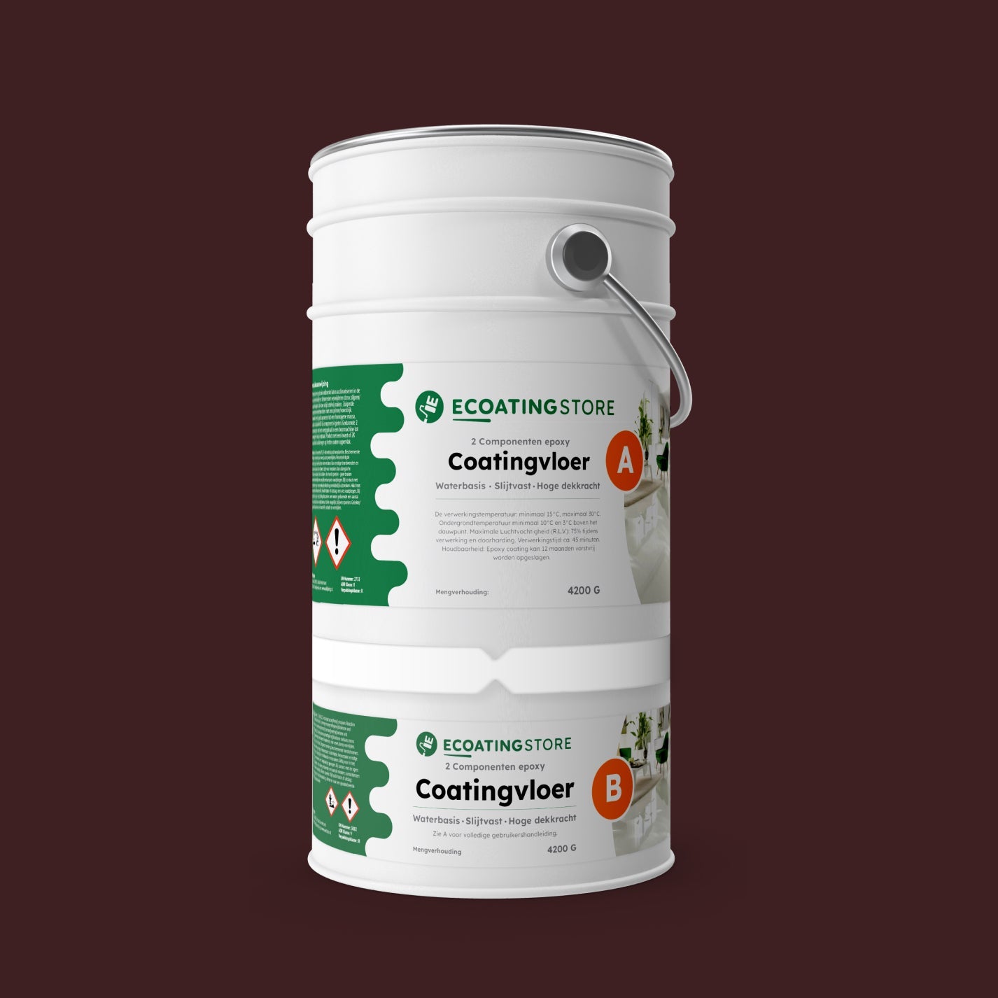 Garagenbodenbeschichtung – RAL 3007
