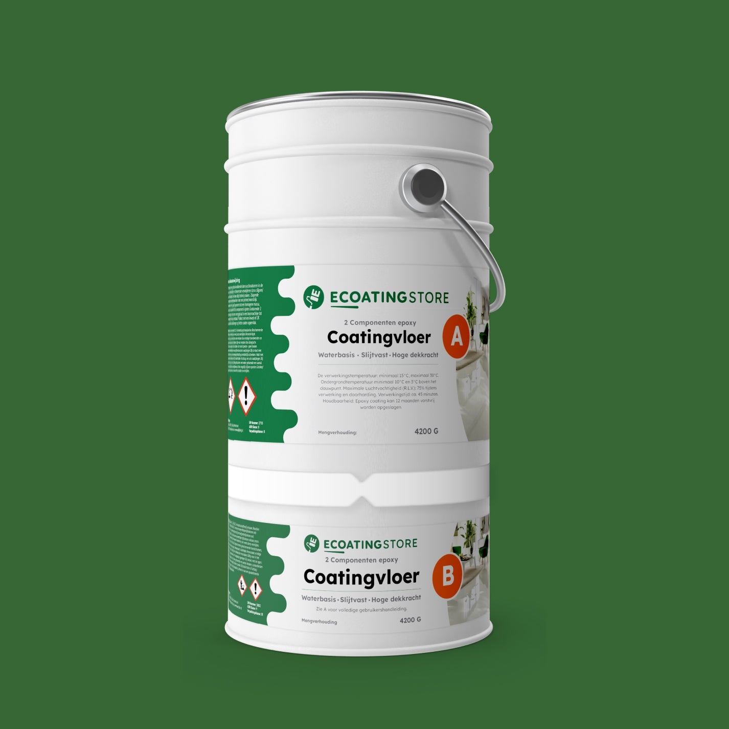 Garagenbodenbeschichtung – RAL 6001