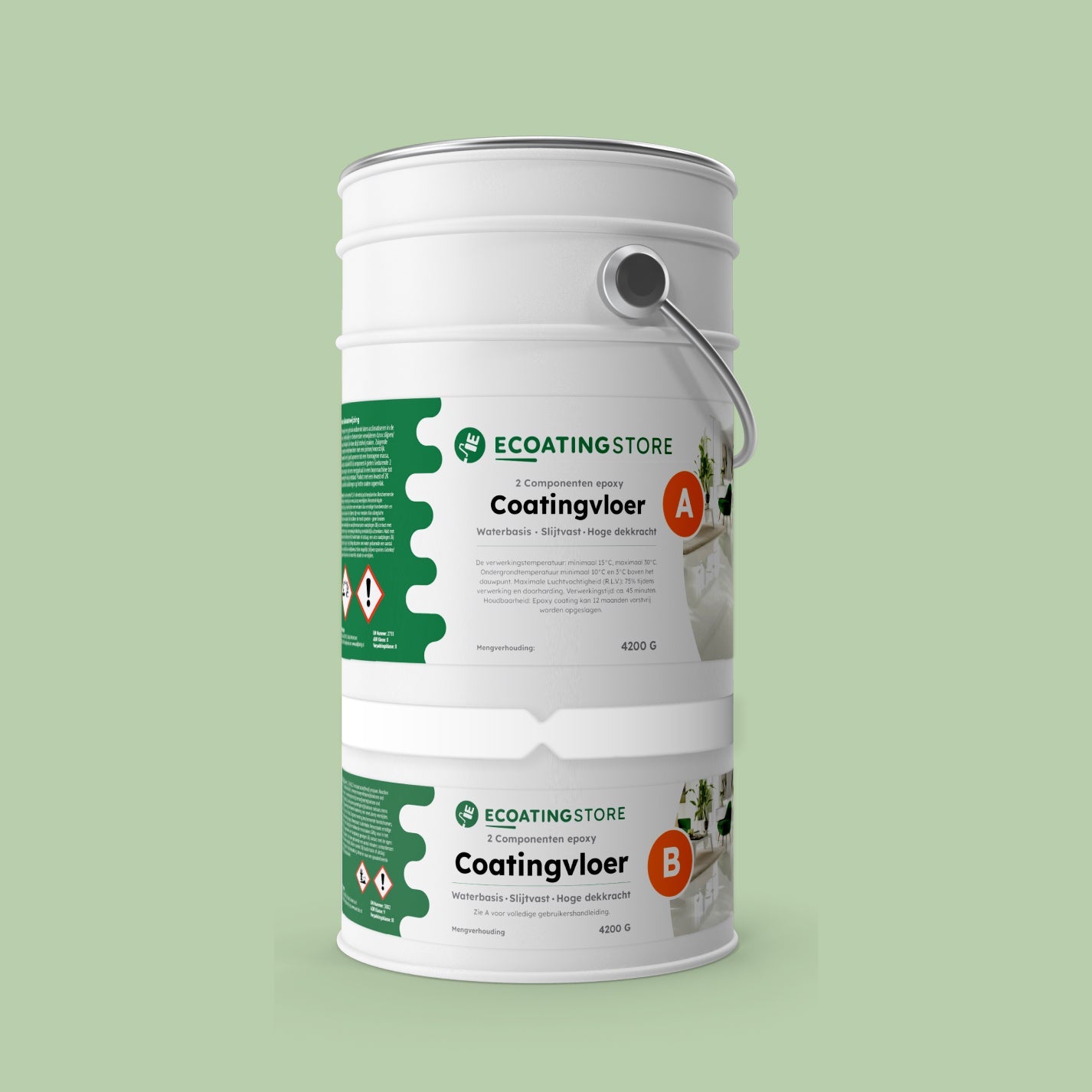 Garagenbodenbeschichtung – RAL 6019