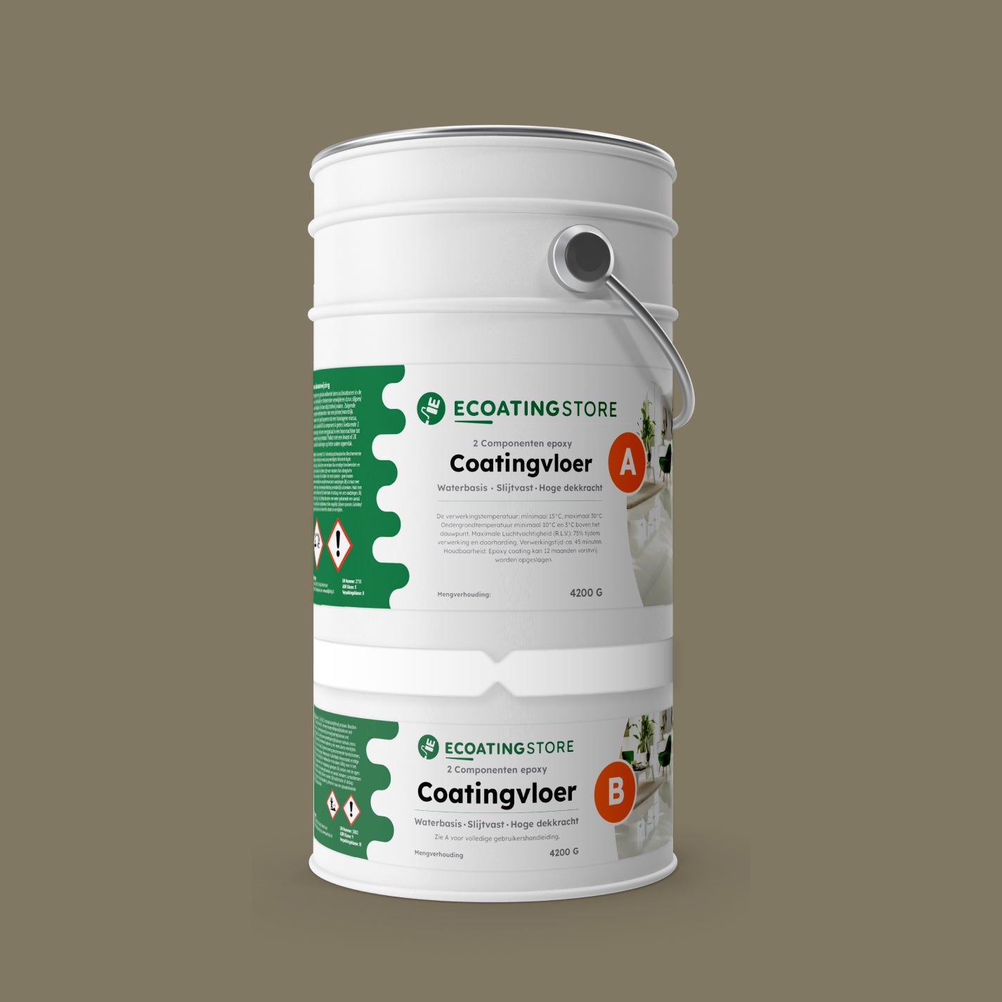 Garagenbodenbeschichtung – RAL 7002