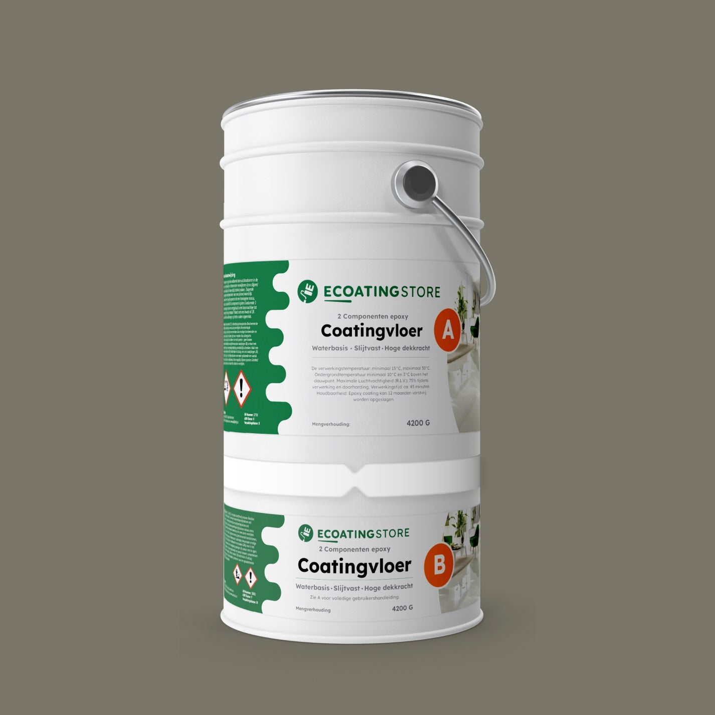 Garagenbodenbeschichtung – RAL 7003