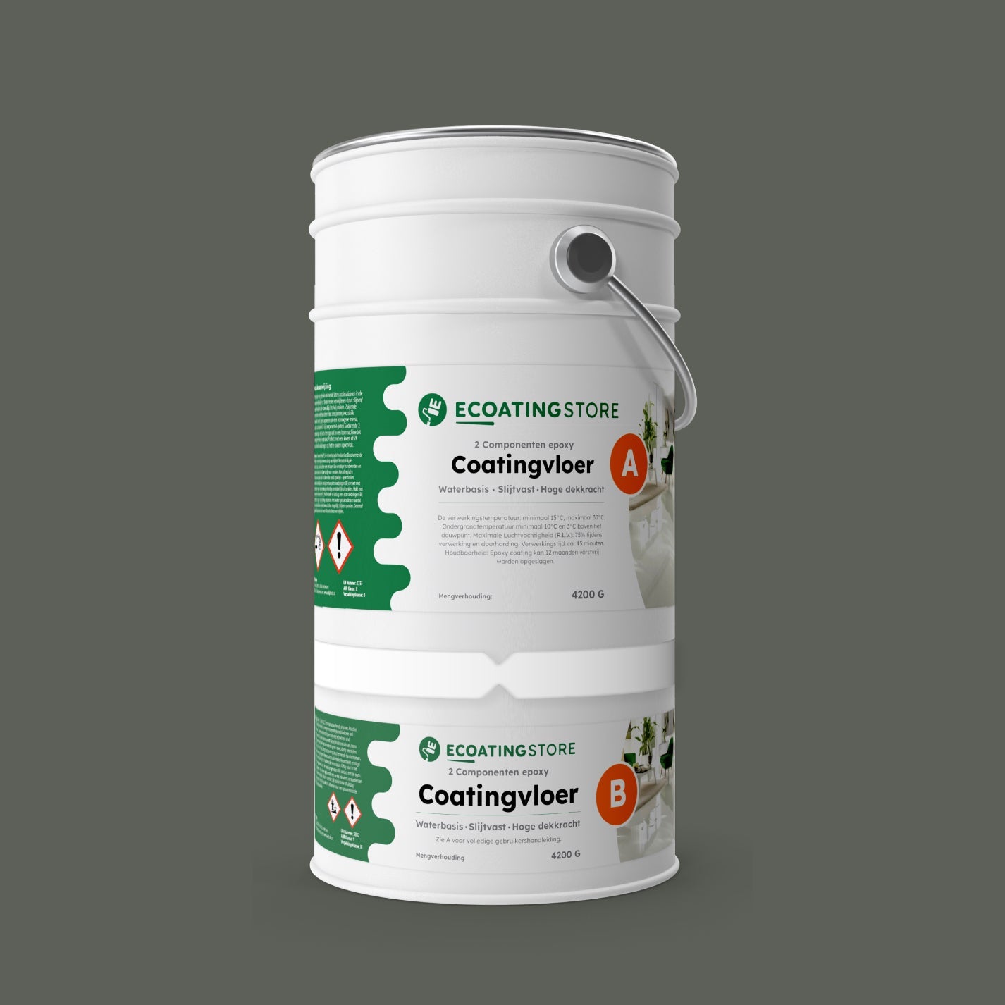 Garagenbodenbeschichtung – RAL 7009