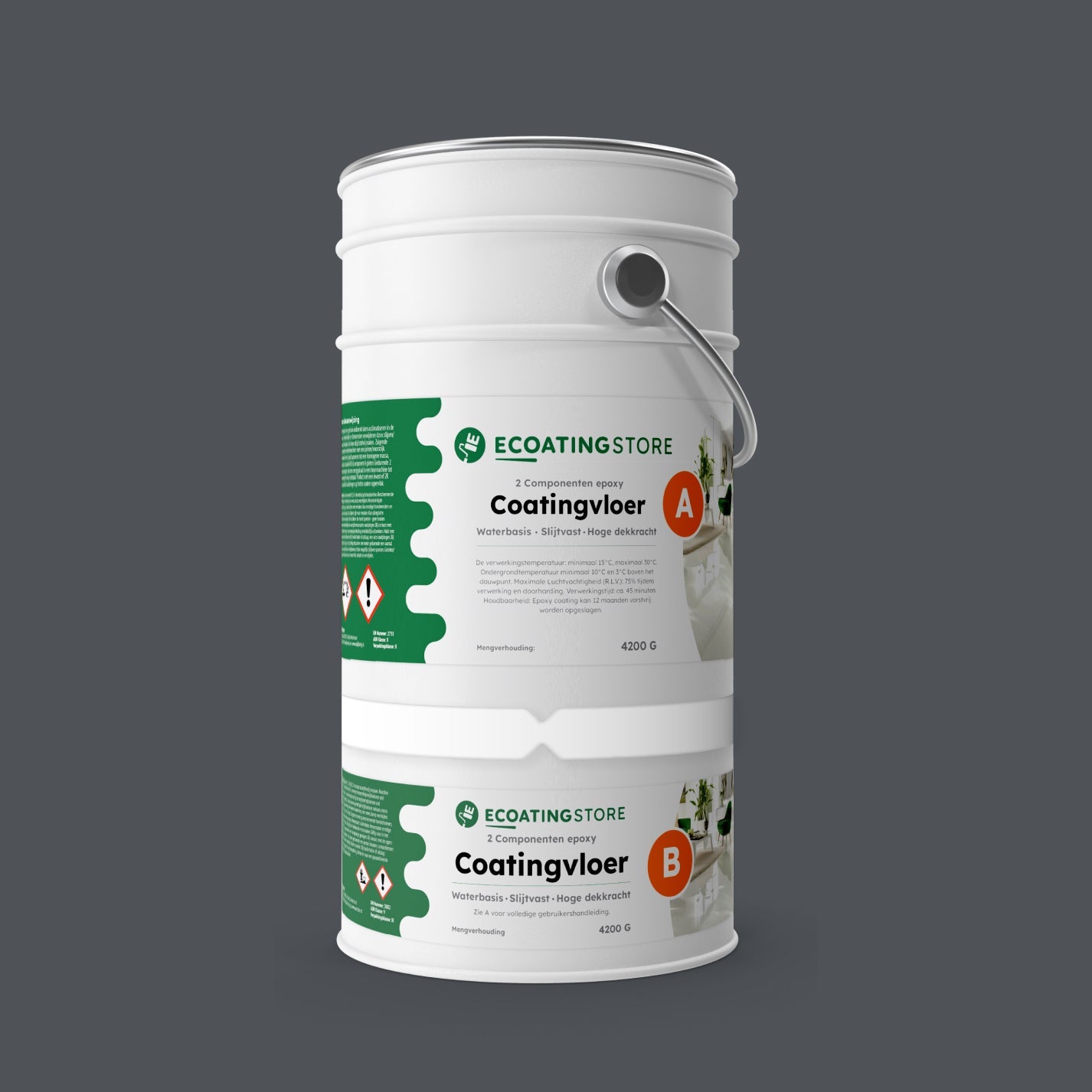 Garagenbodenbeschichtung – RAL 7015