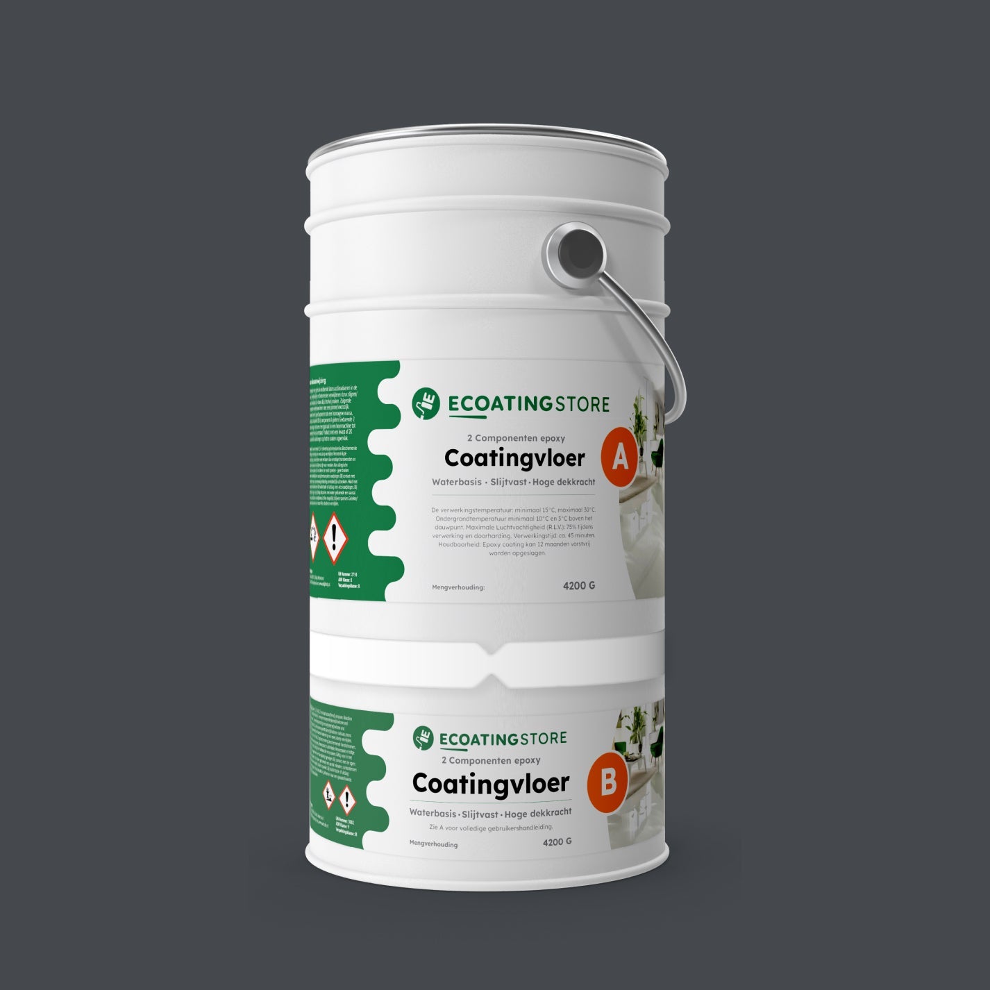 Garagenbodenbeschichtung – RAL 7024