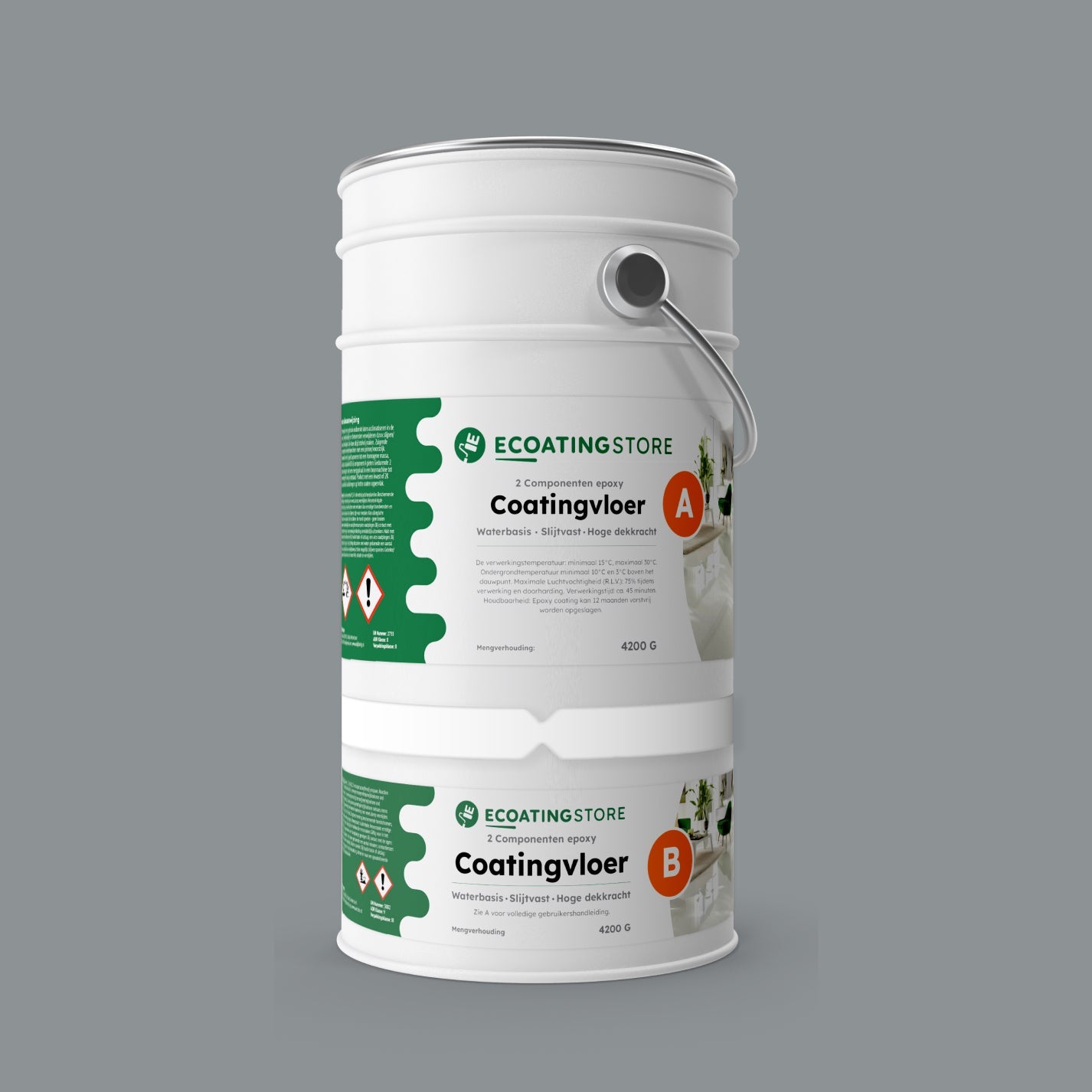 Garagenbodenbeschichtung – RAL 7045