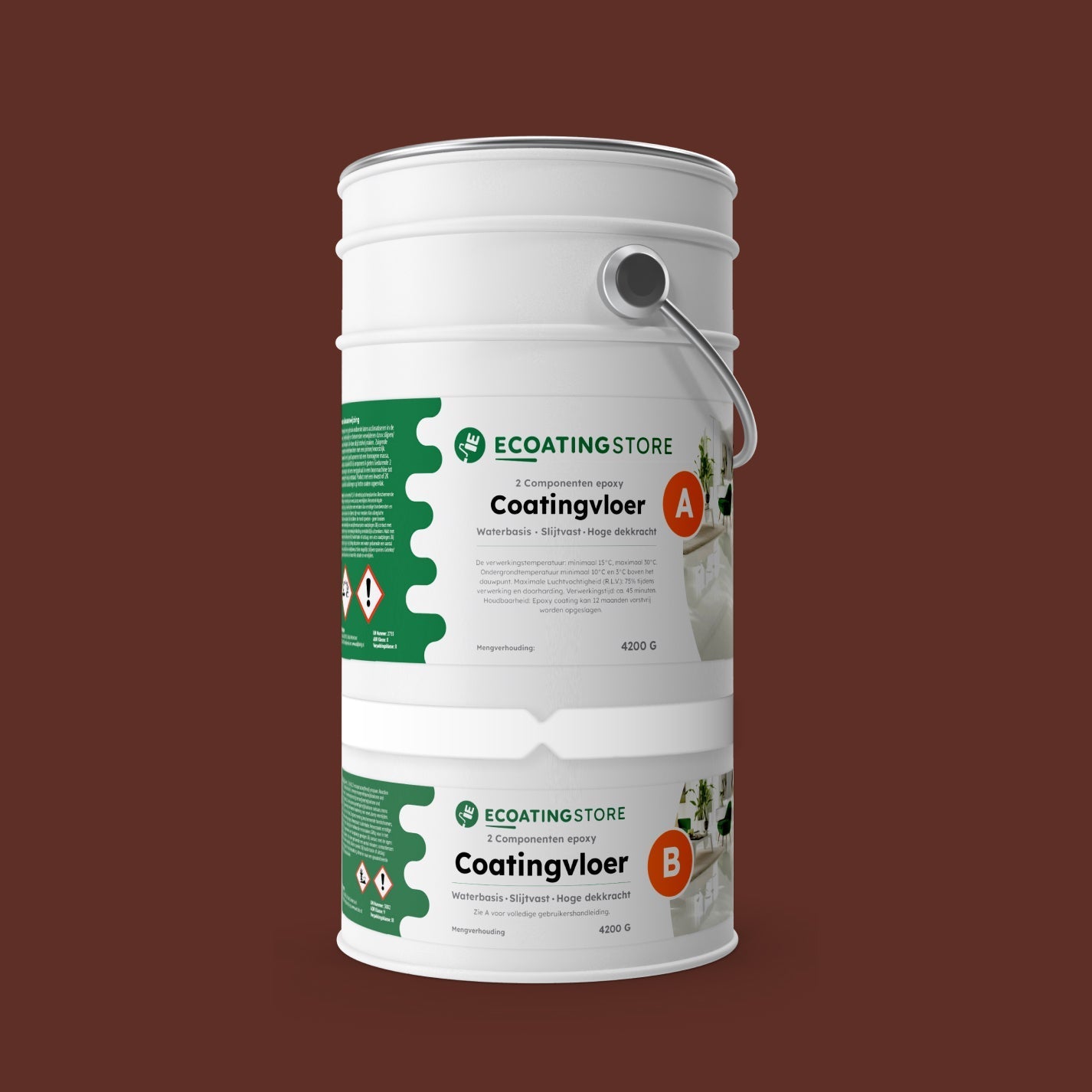 Garagenbodenbeschichtung – RAL 8015