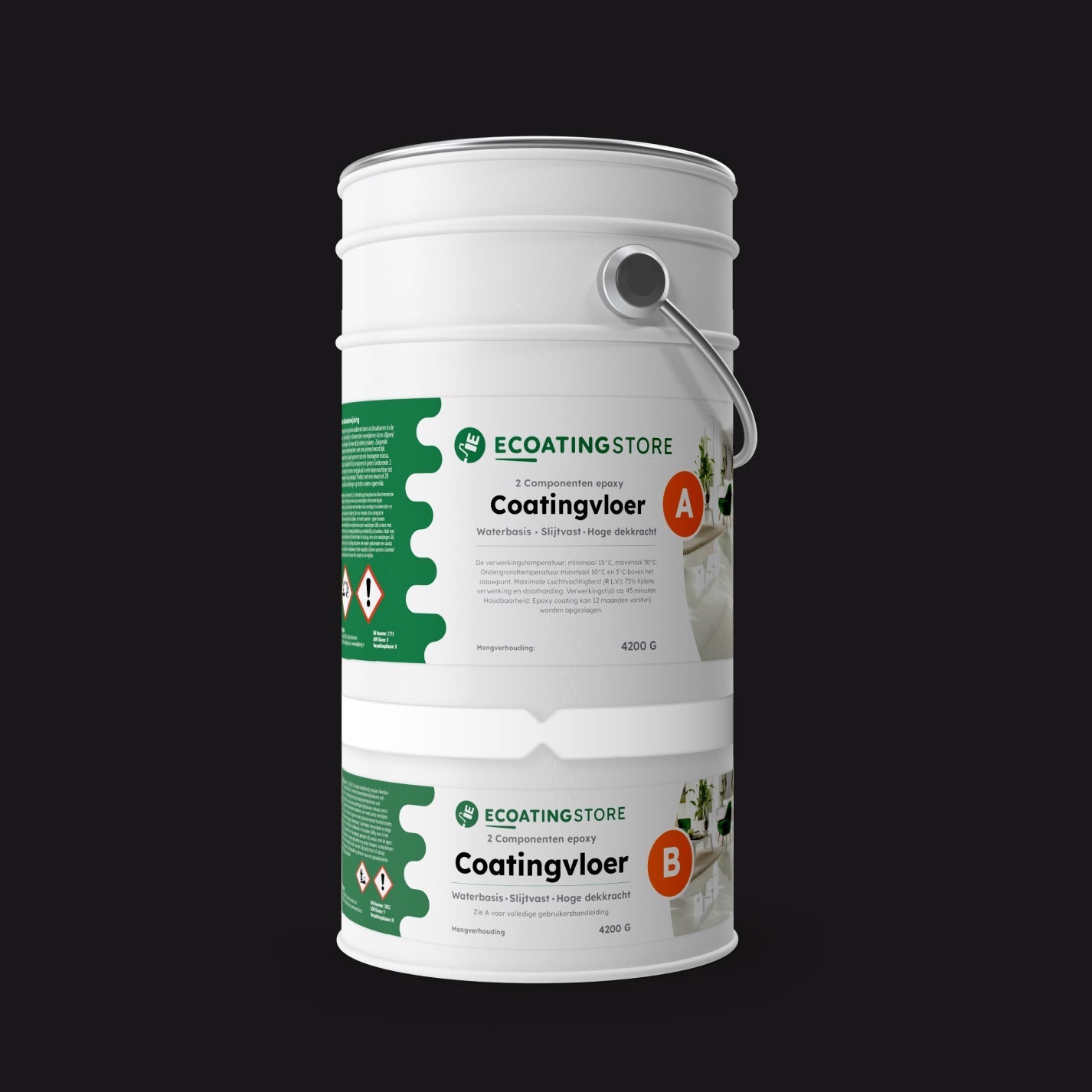 Garagenbodenbeschichtung – RAL 8022