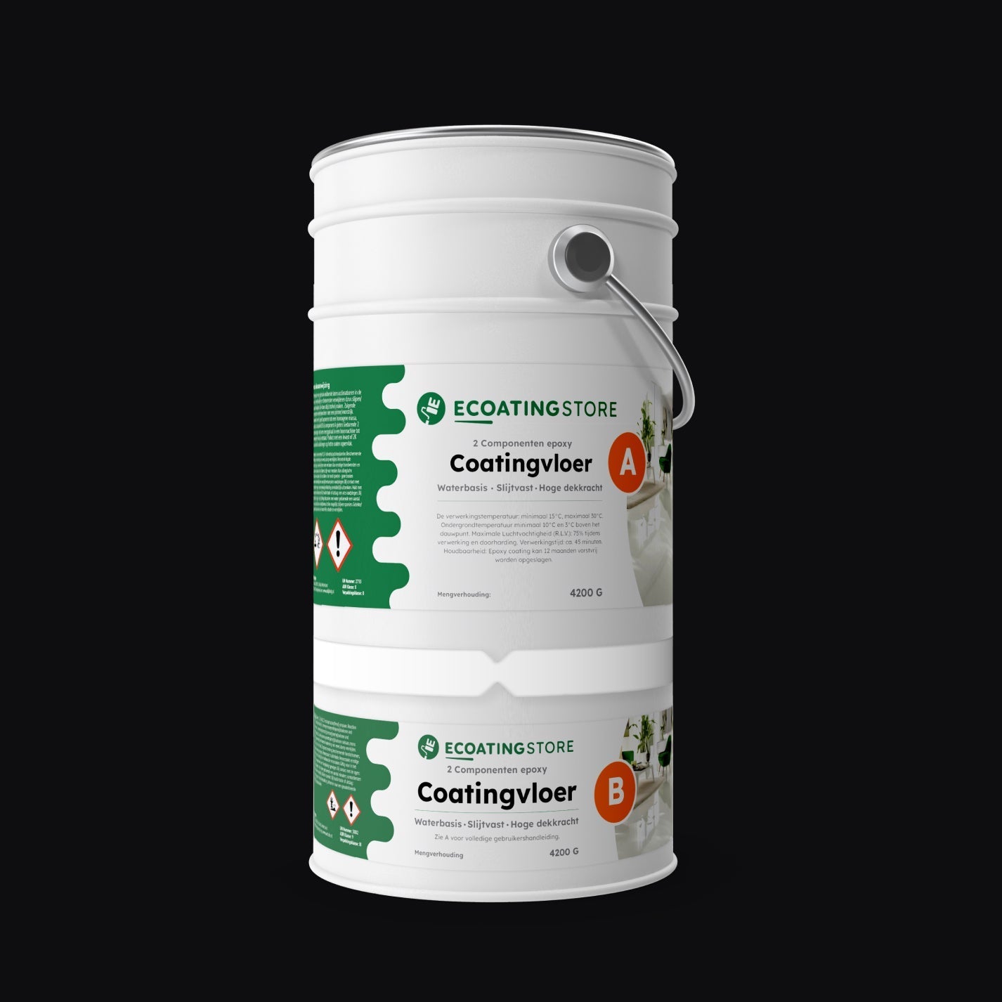 Garagenbodenbeschichtung - RAL 9005