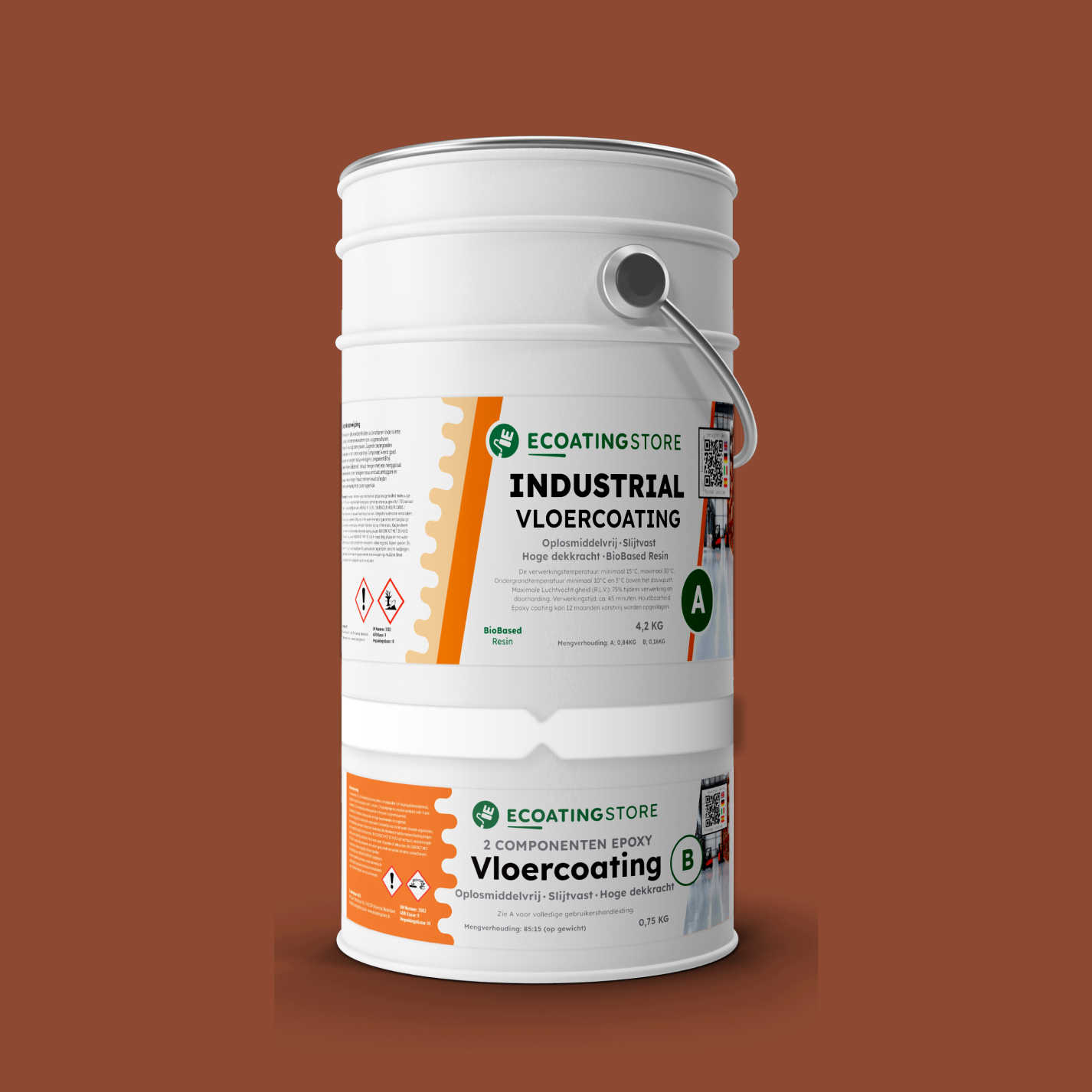 Industrial Vloercoating - RAL 8004