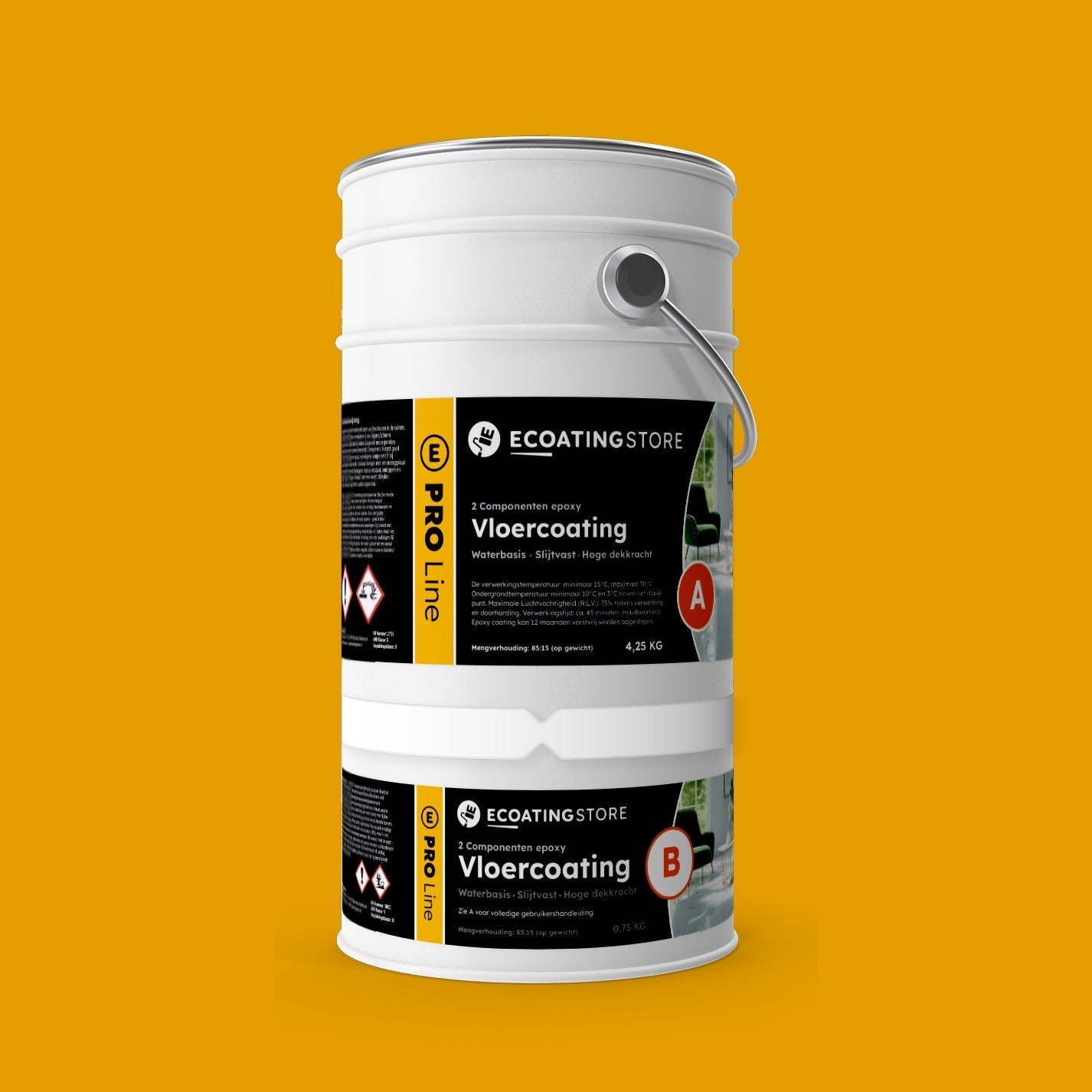 Bodenbeschichtung - RAL 1004