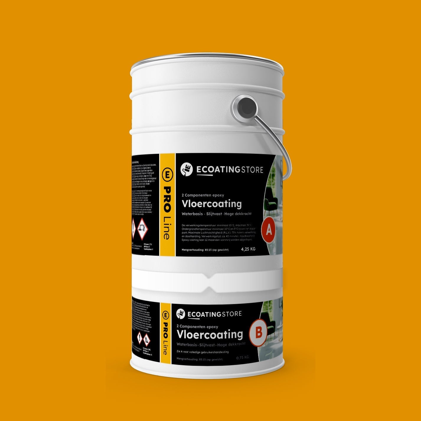 Bodenbeschichtung – RAL 1006