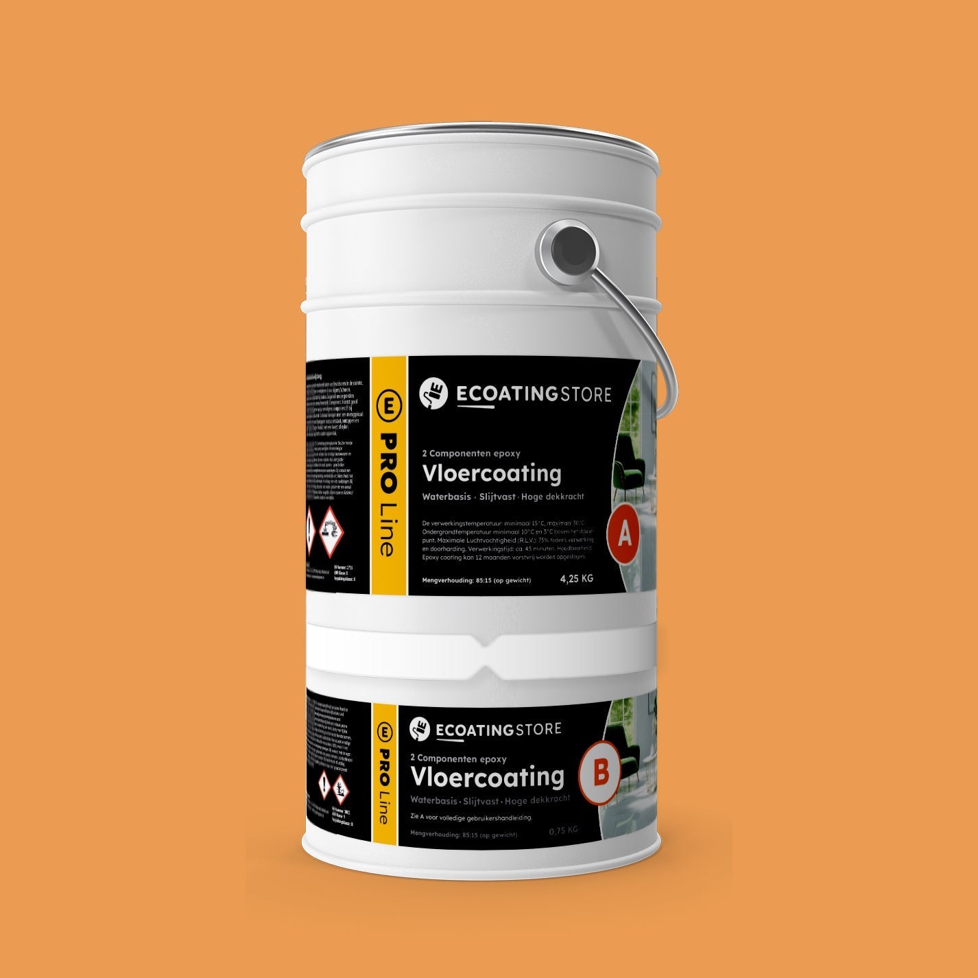 Bodenbeschichtung - RAL 1034