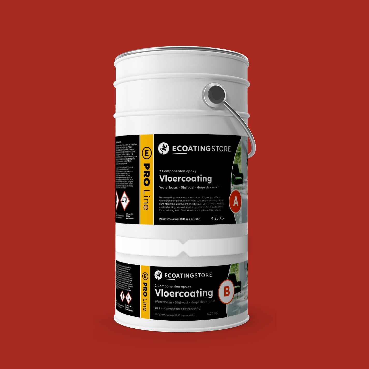 Bodenbeschichtung - RAL 3000