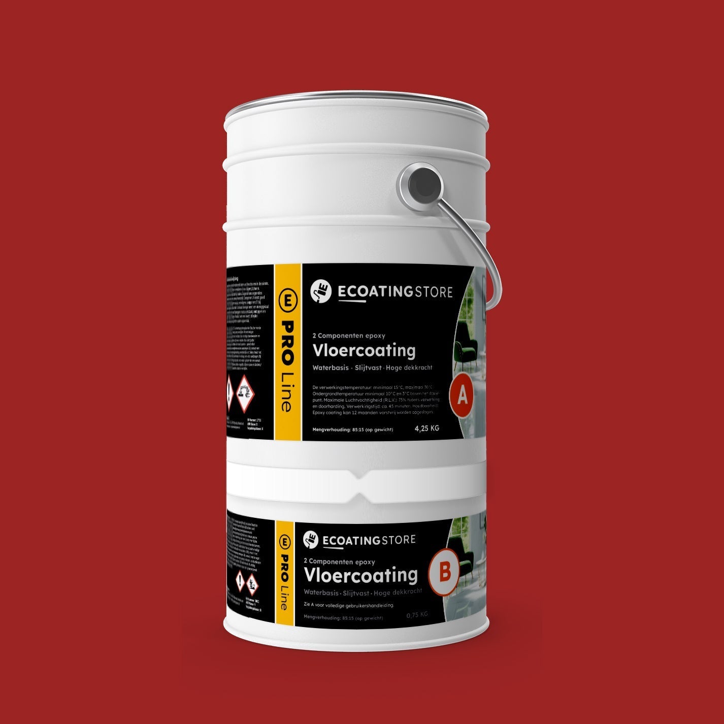 Bodenbeschichtung - RAL 3001