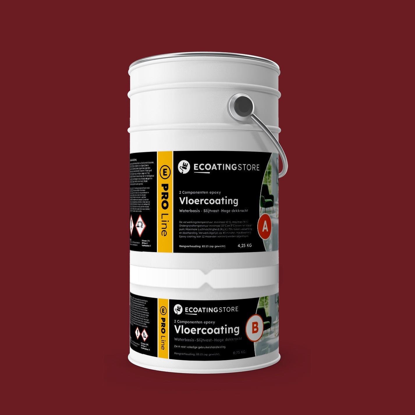 Bodenbeschichtung - RAL 3004