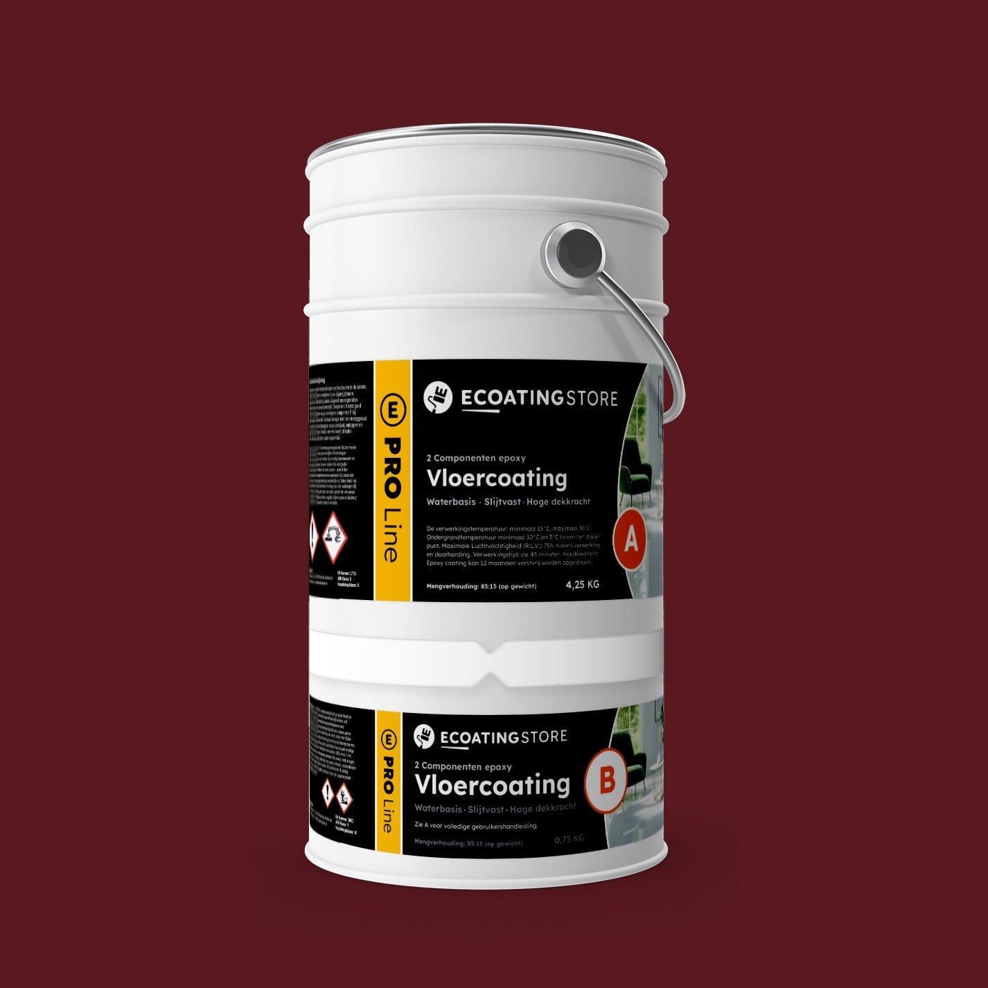 Bodenbeschichtung - RAL 3005