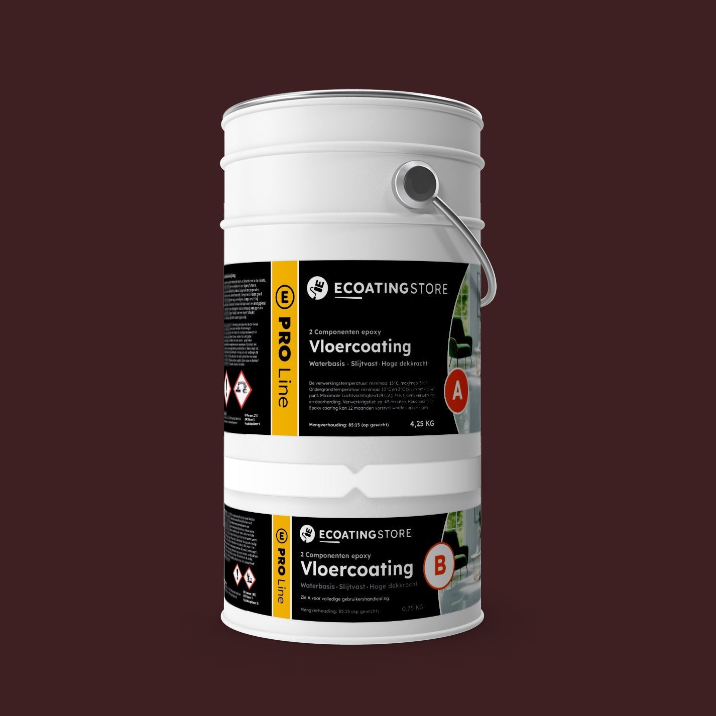 Bodenbeschichtung - RAL 3007