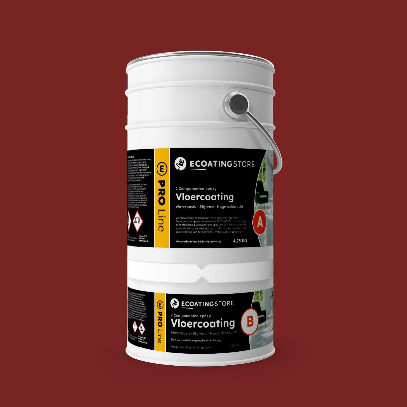 Garagenbodenbeschichtung – RAL 3011