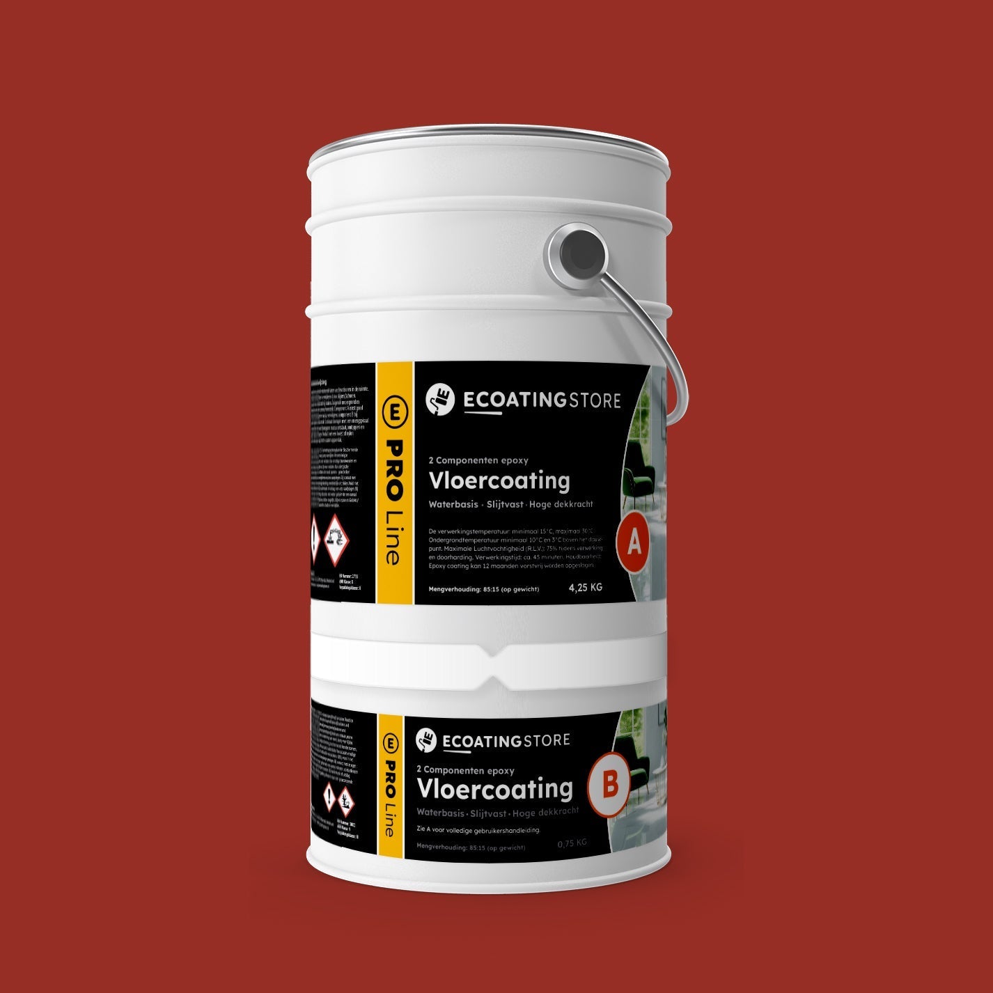 Bodenbeschichtung - RAL 3013