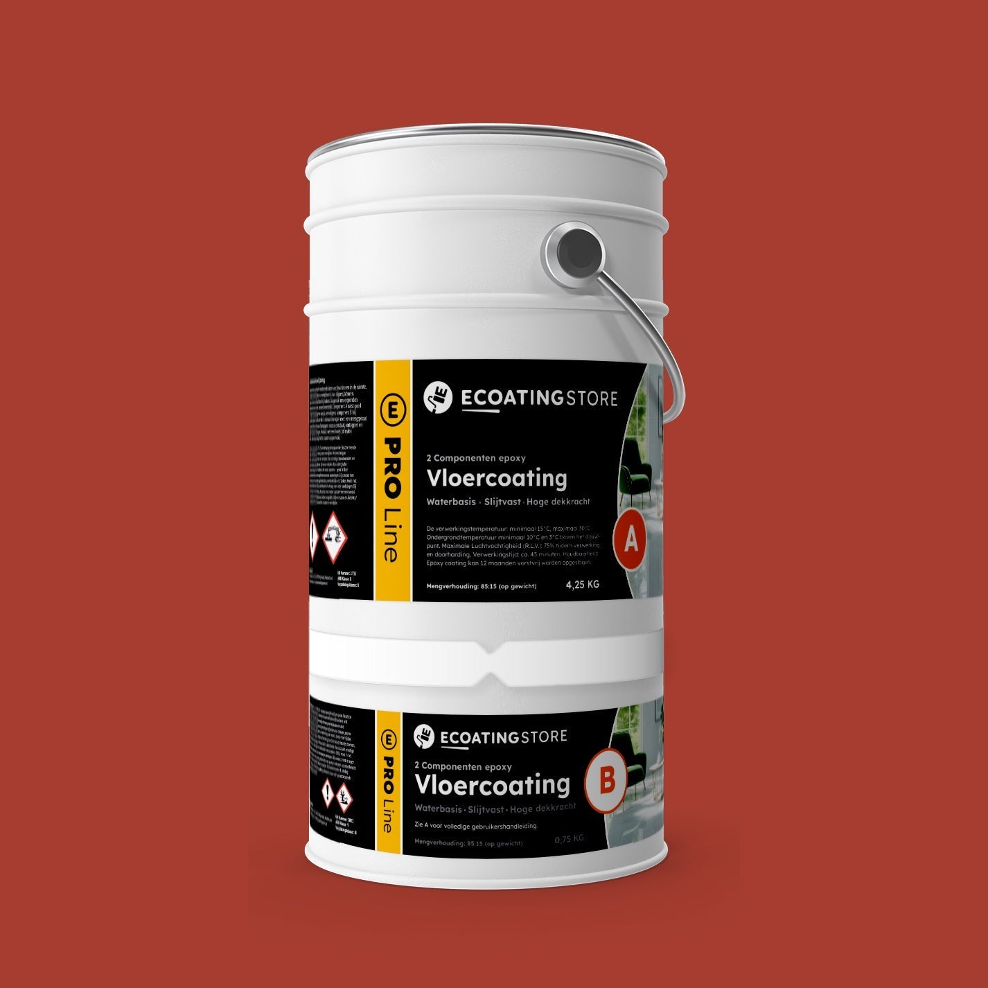 Bodenbeschichtung - RAL 3016