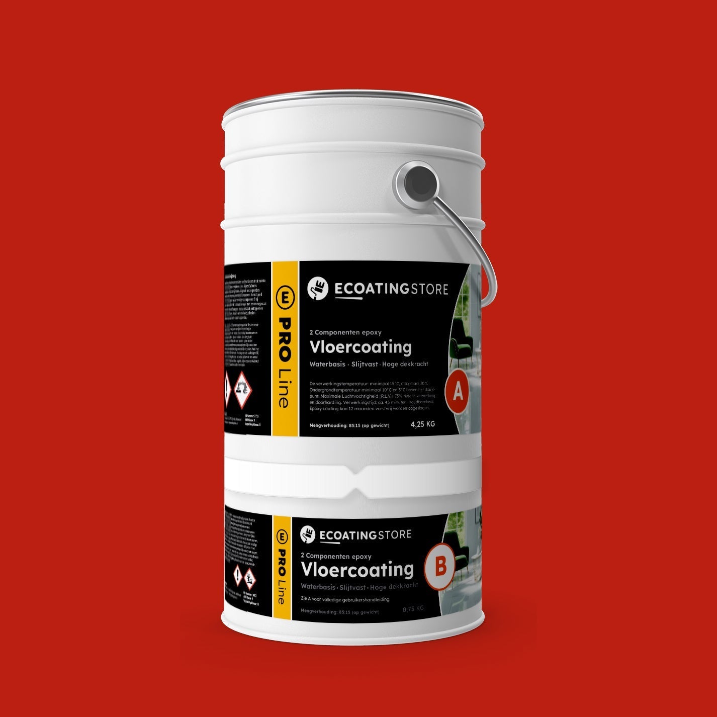 Bodenbeschichtung - RAL 3020