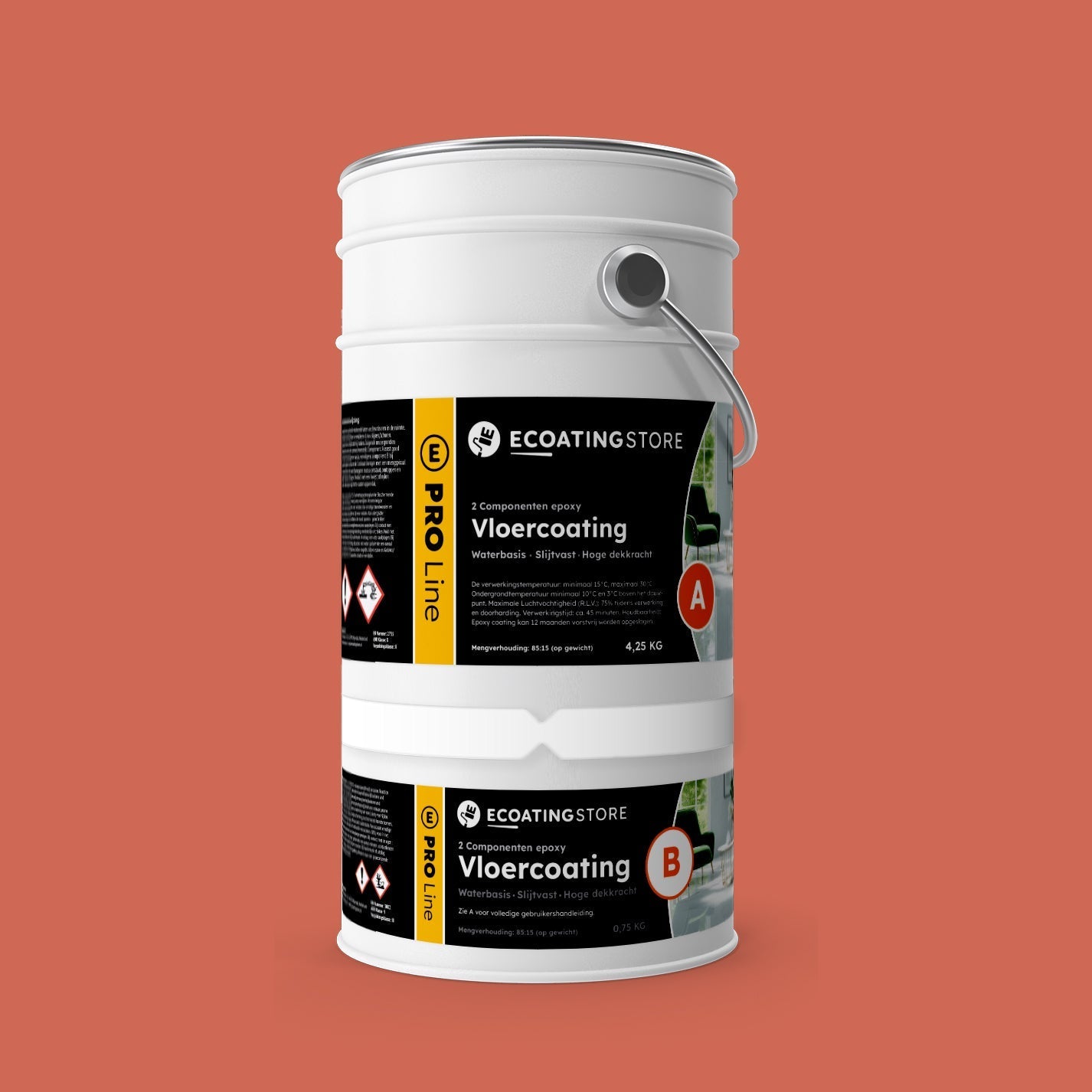 Bodenbeschichtung - RAL 3022