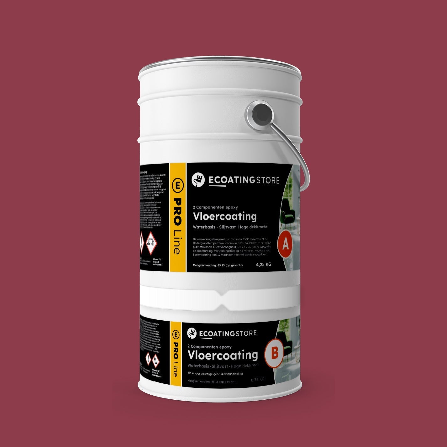 Bodenbeschichtung - RAL 4002