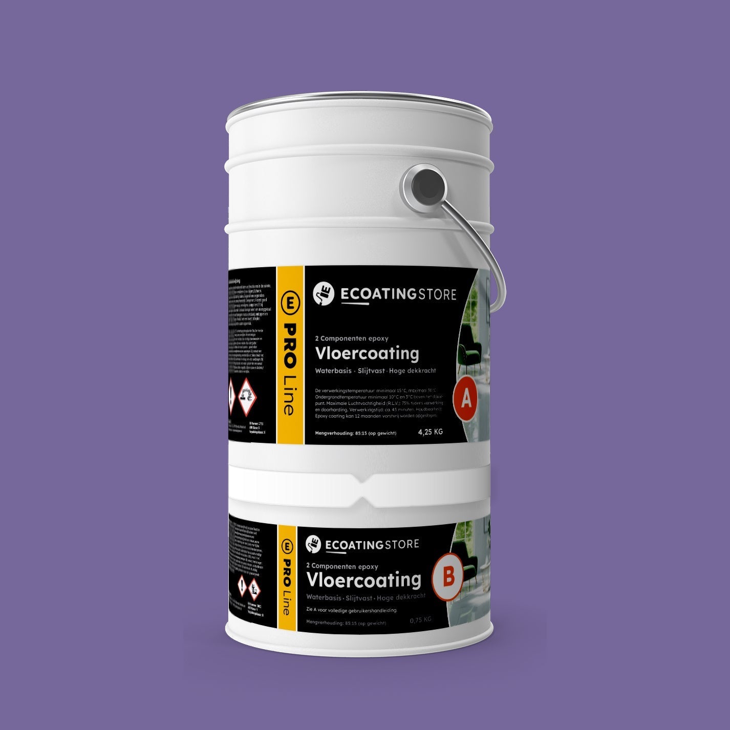 Bodenbeschichtung - RAL 4005