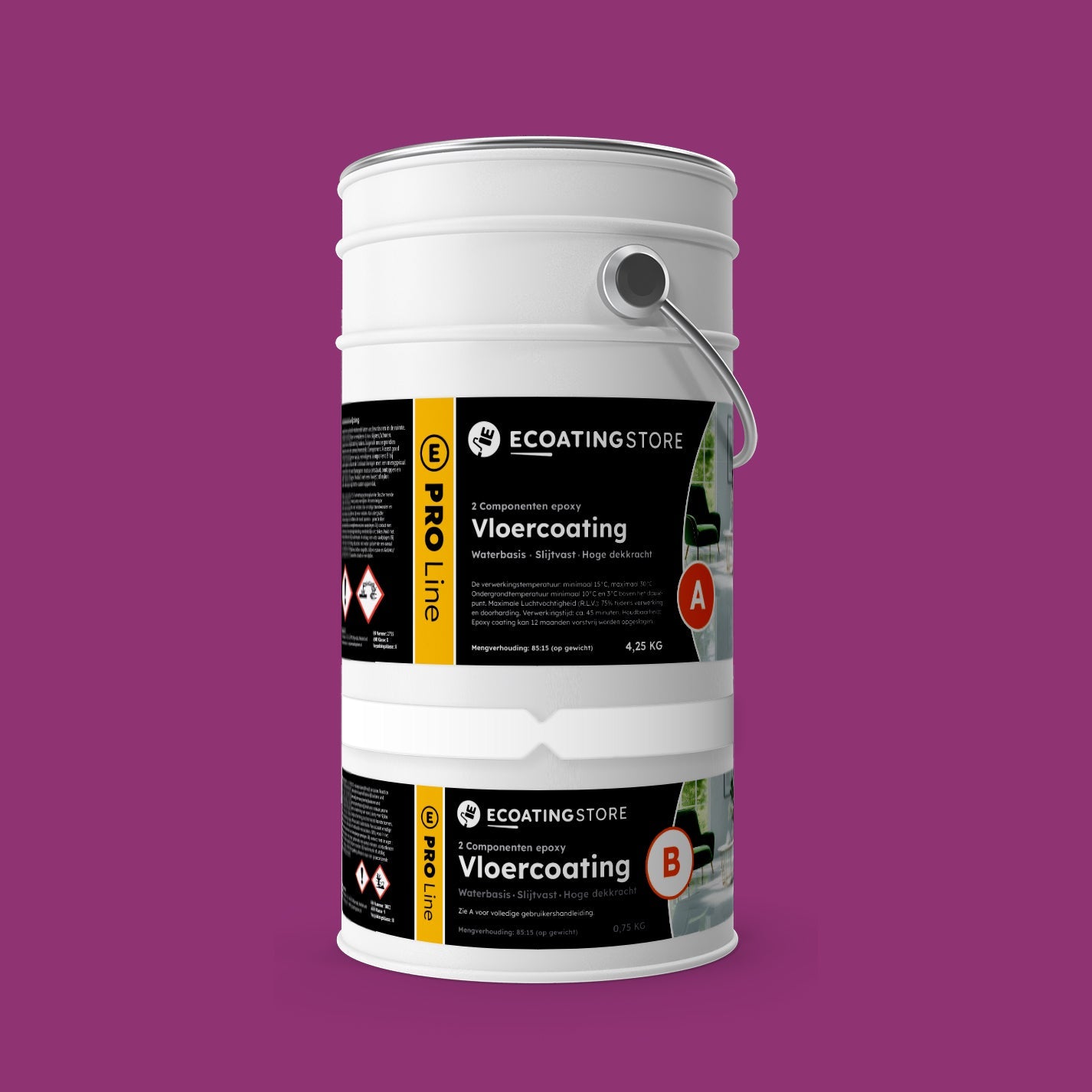 Garagenbodenbeschichtung – RAL 4006