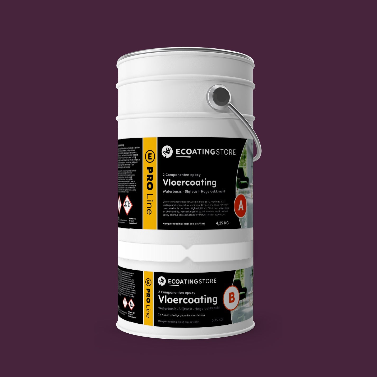 Garagenbodenbeschichtung – RAL 4007