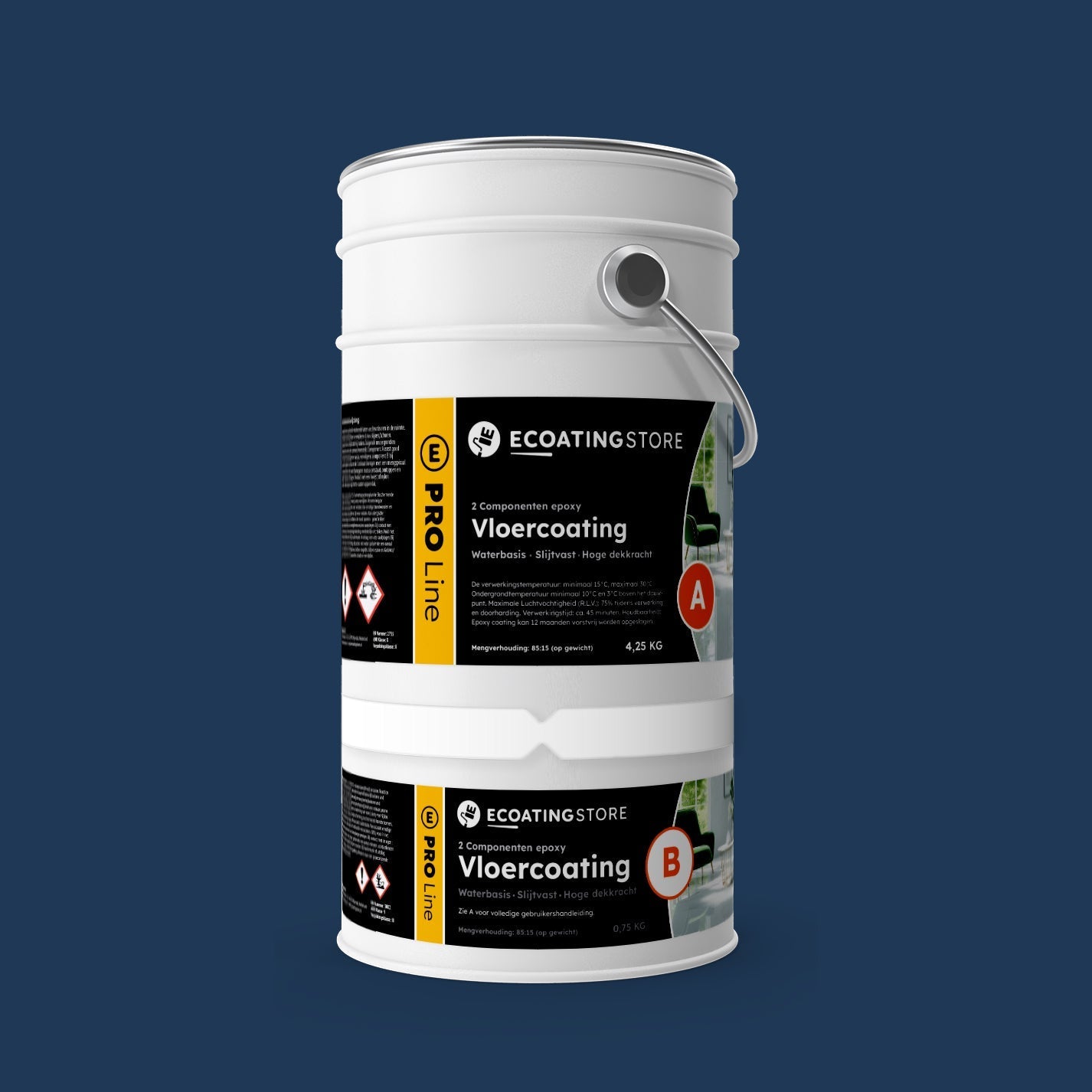 Bodenbeschichtung - RAL 5003