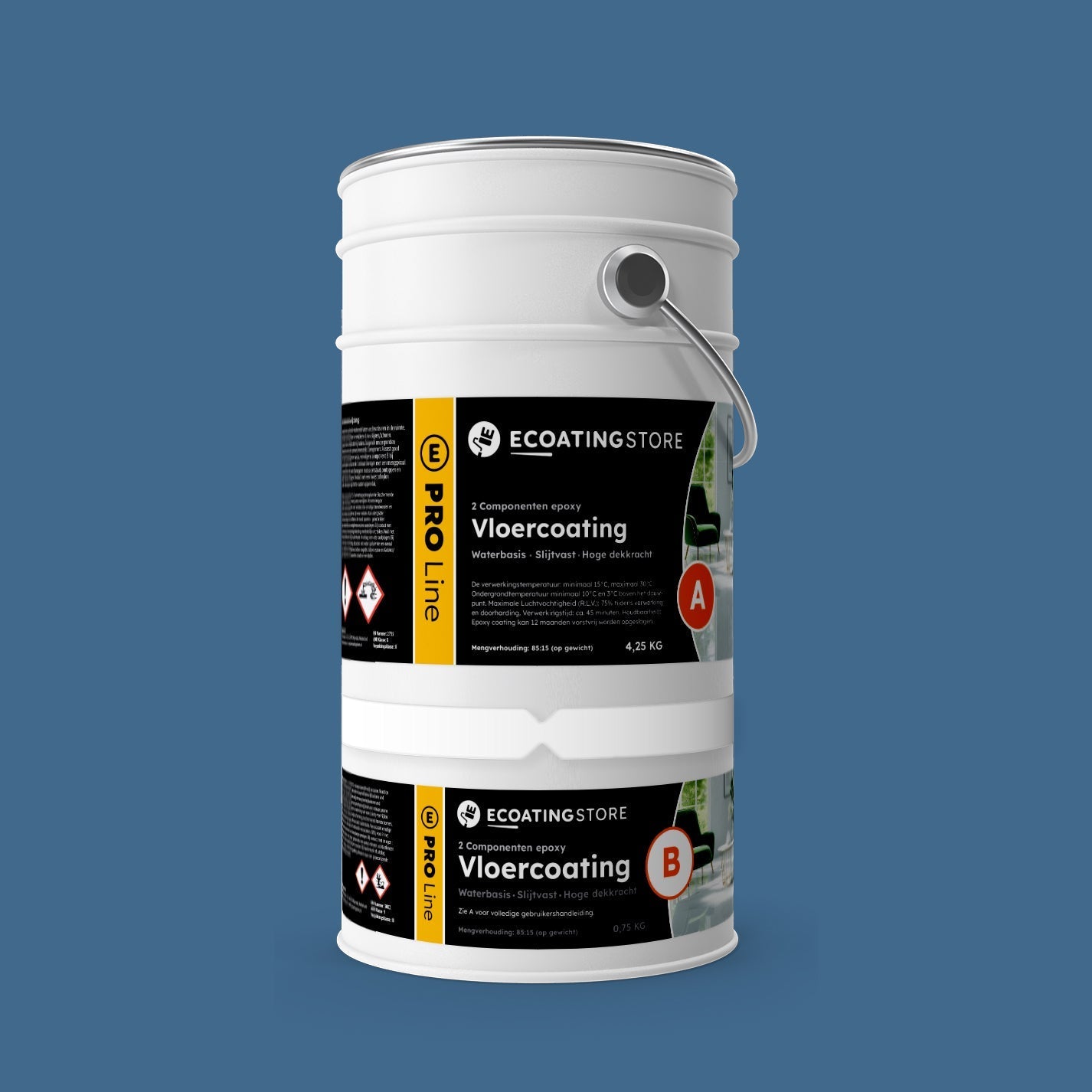 Bodenbeschichtung - RAL 5023