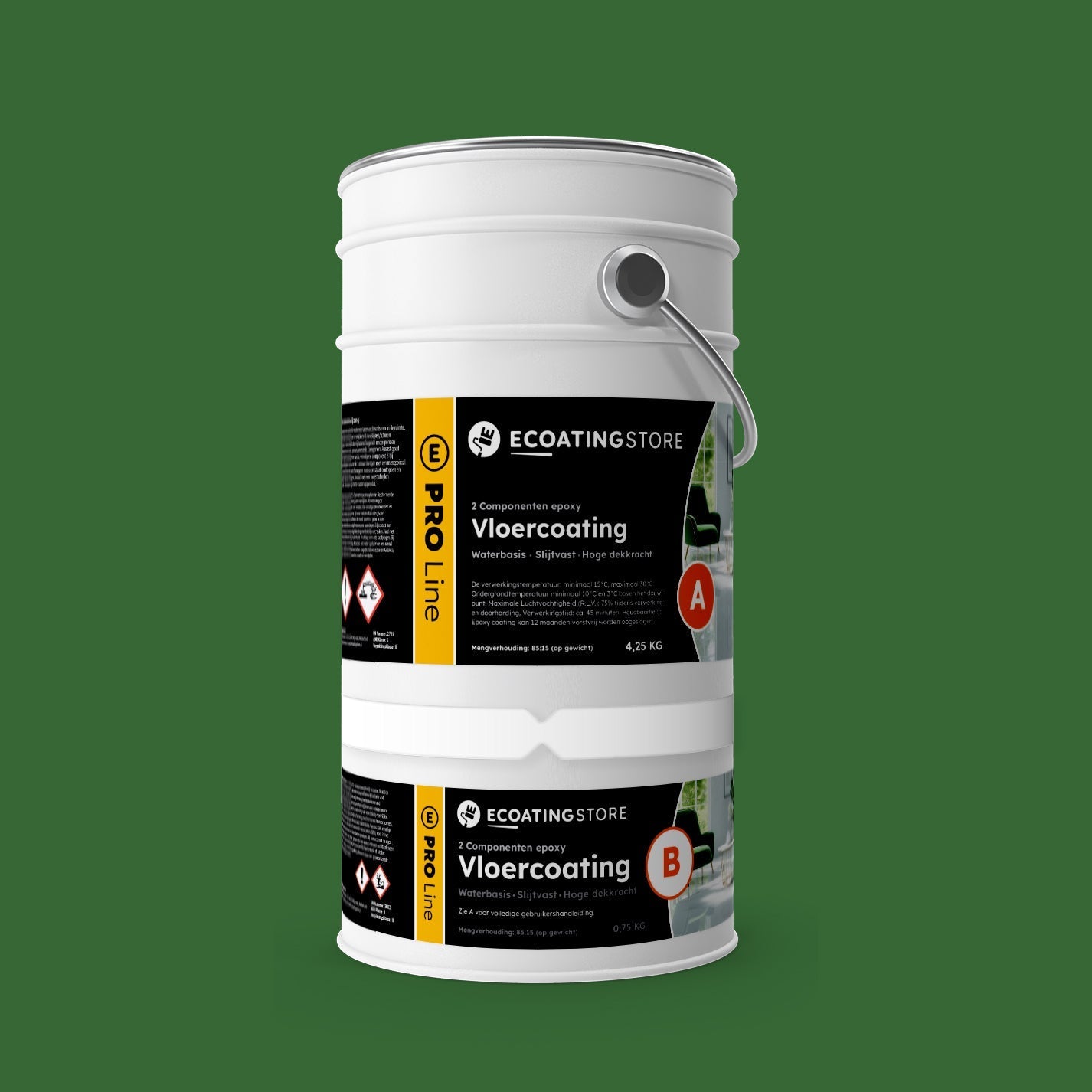 Bodenbeschichtung - RAL 6001