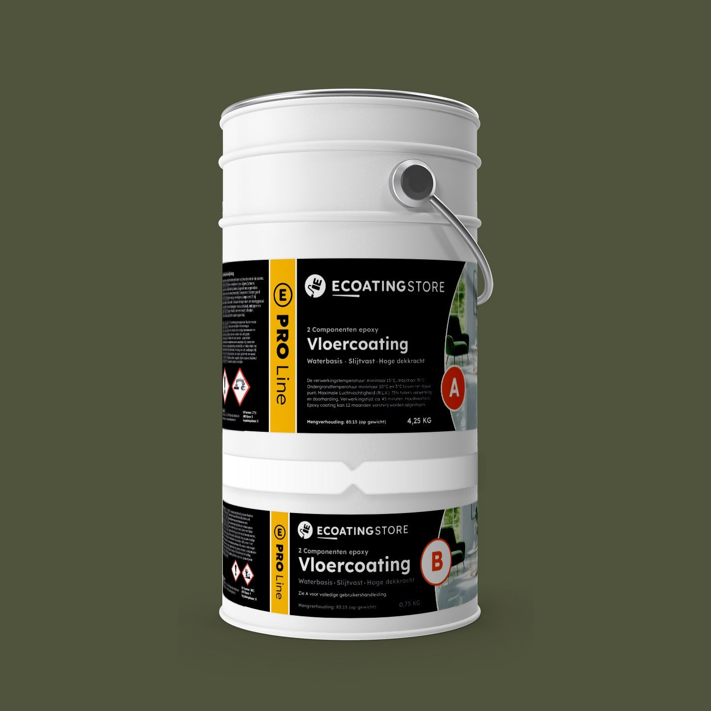 Garagenbodenbeschichtung – RAL 6003