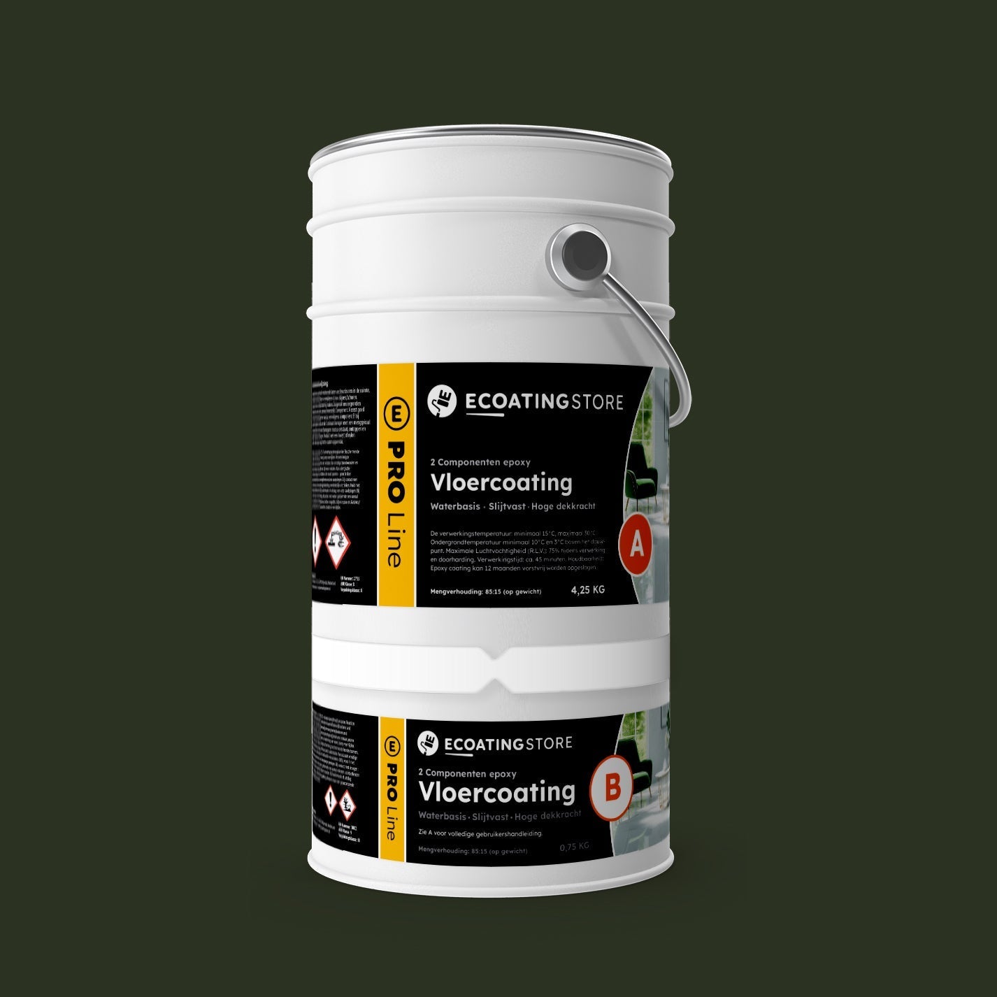 Bodenbeschichtung – RAL 6007