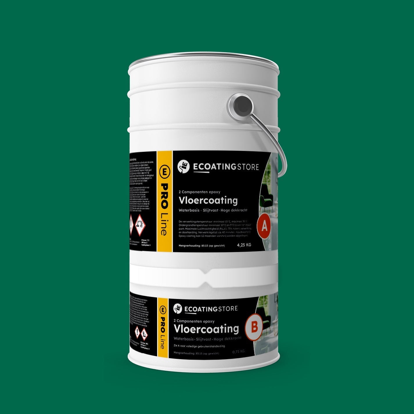 Bodenbeschichtung – RAL 6016