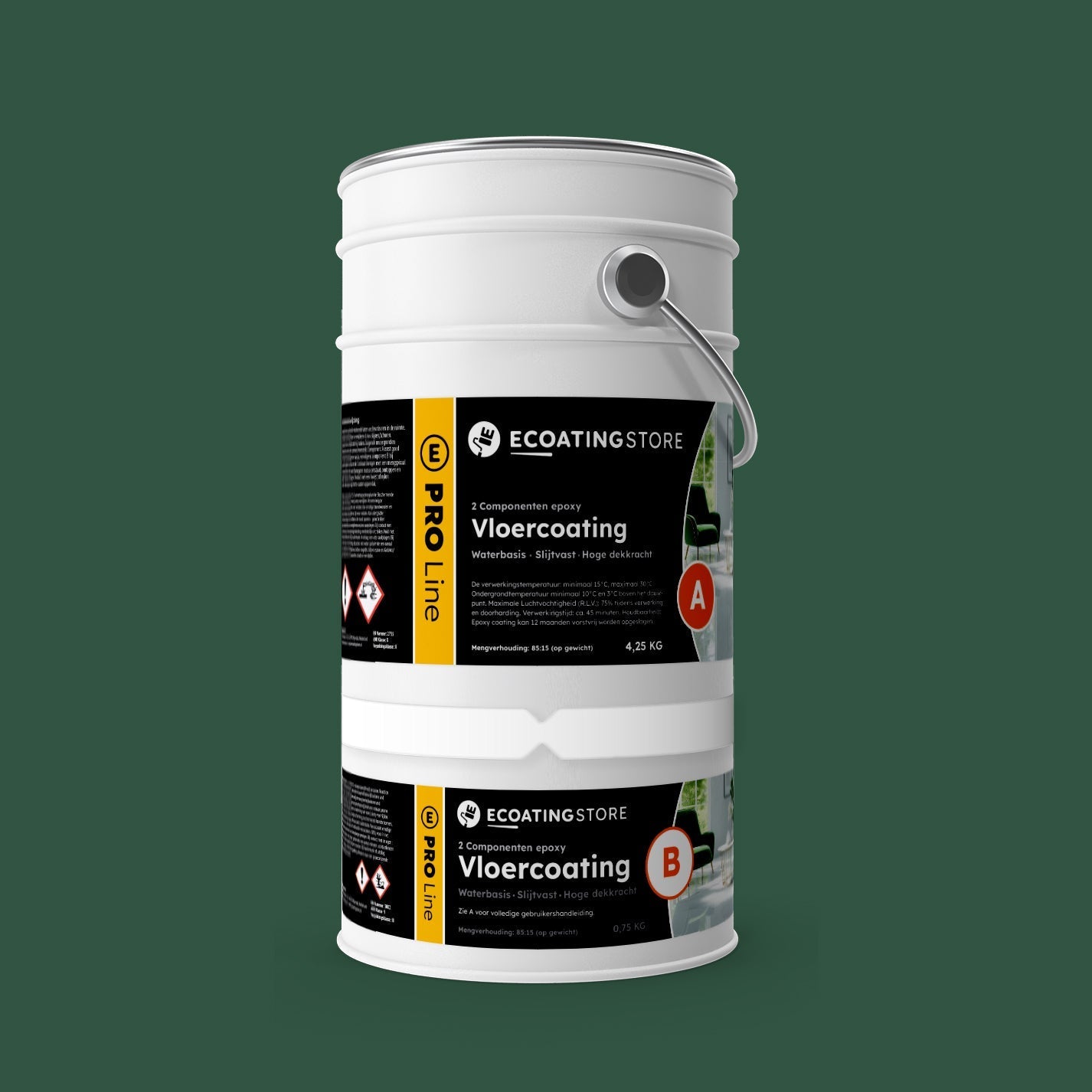 Bodenbeschichtung – RAL 6028