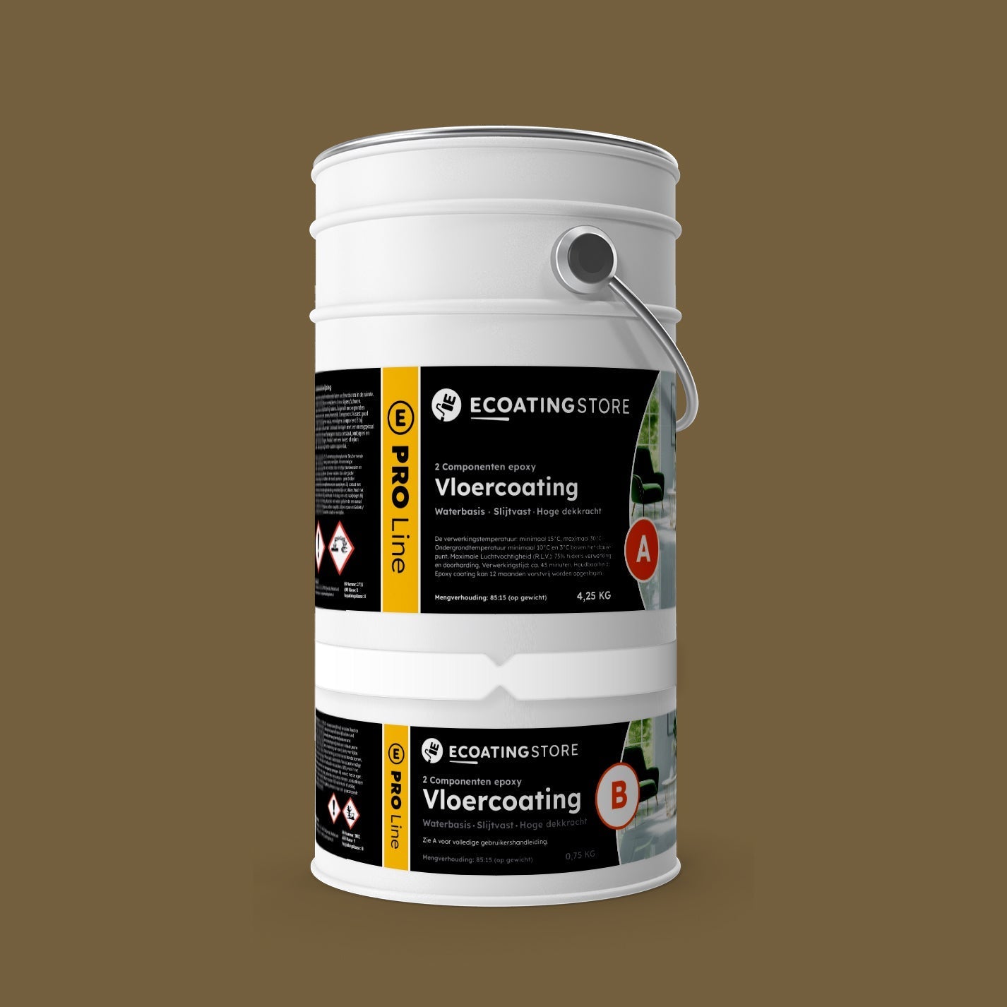 Bodenbeschichtung - RAL 7008