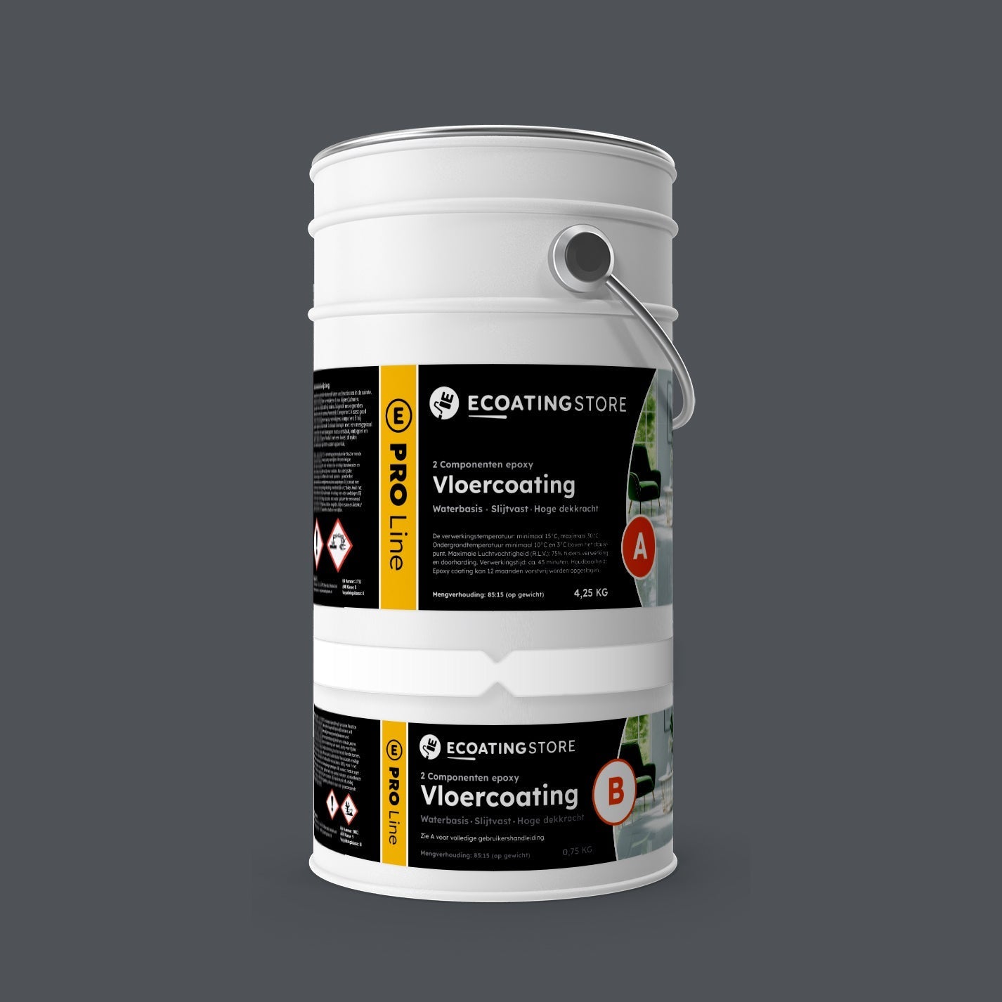 Bodenbeschichtung - RAL 7015