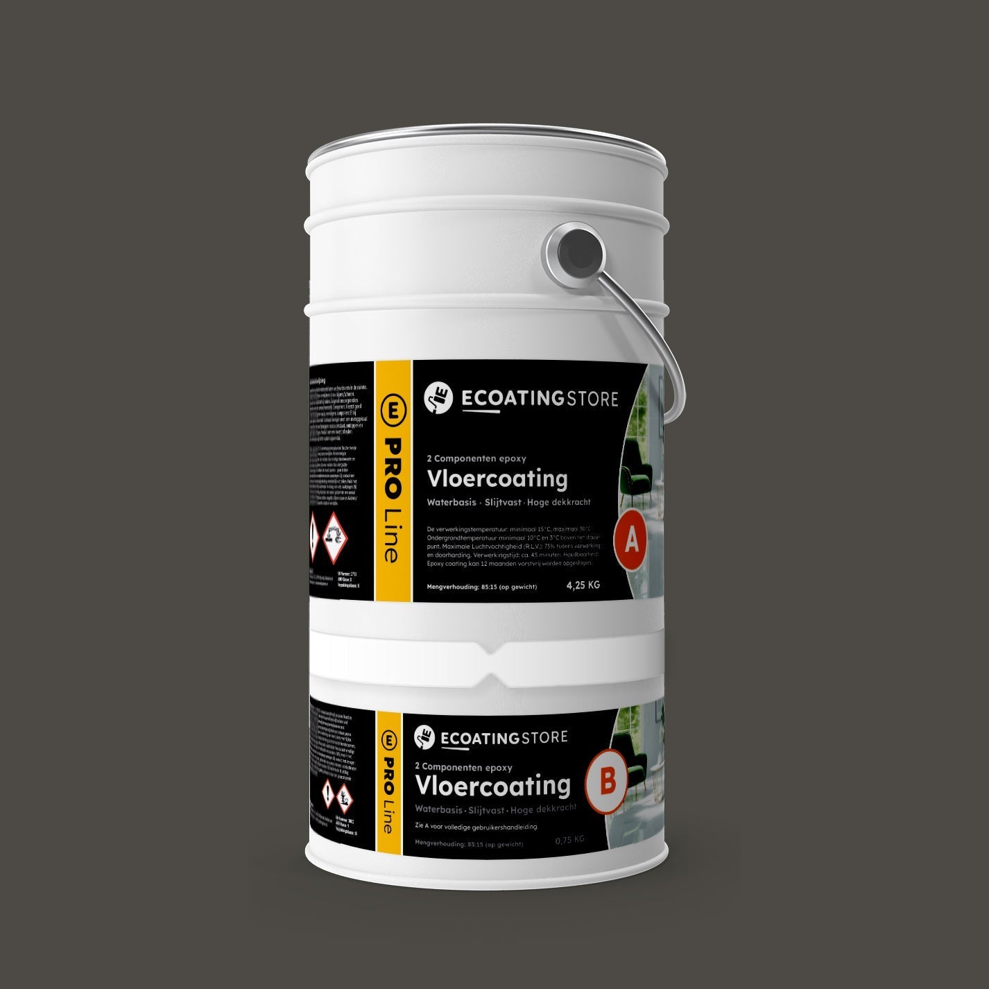 Bodenbeschichtung - RAL 7022