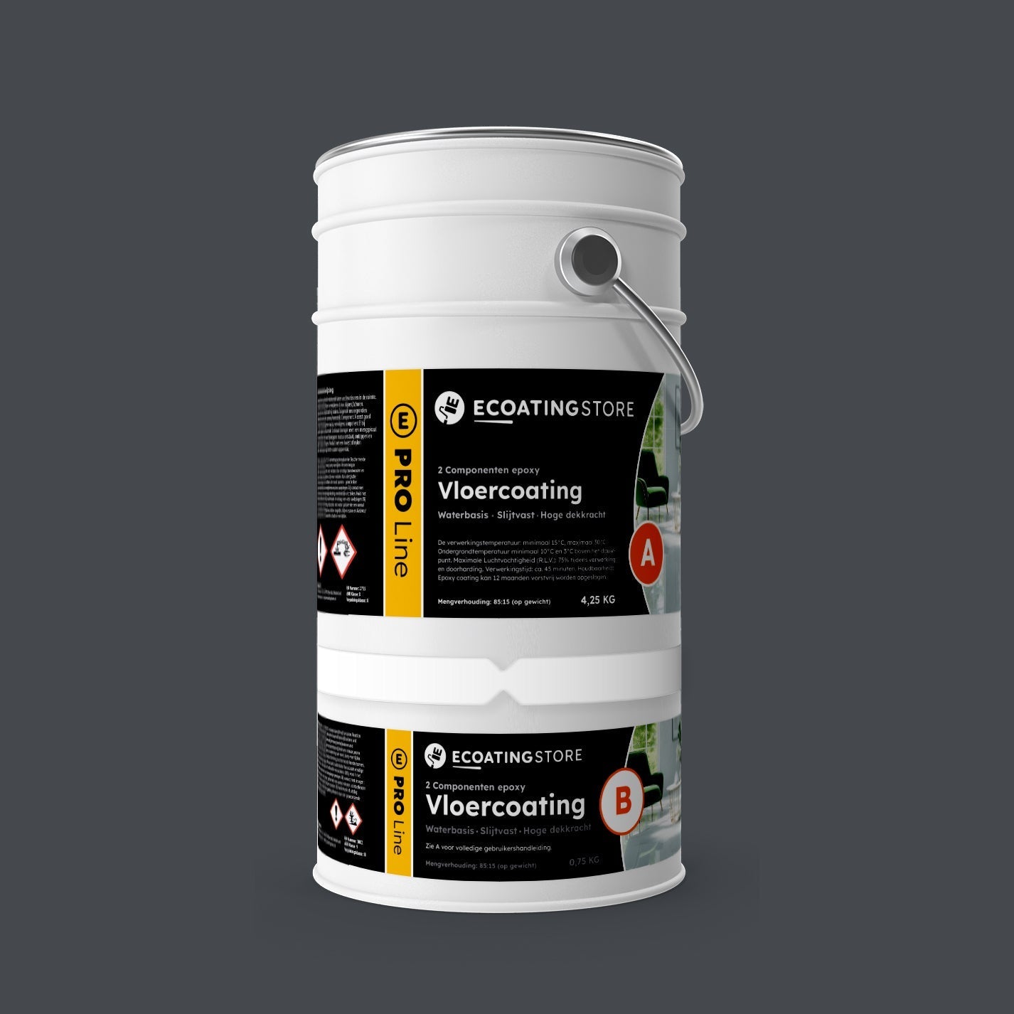 Bodenbeschichtung - RAL 7024