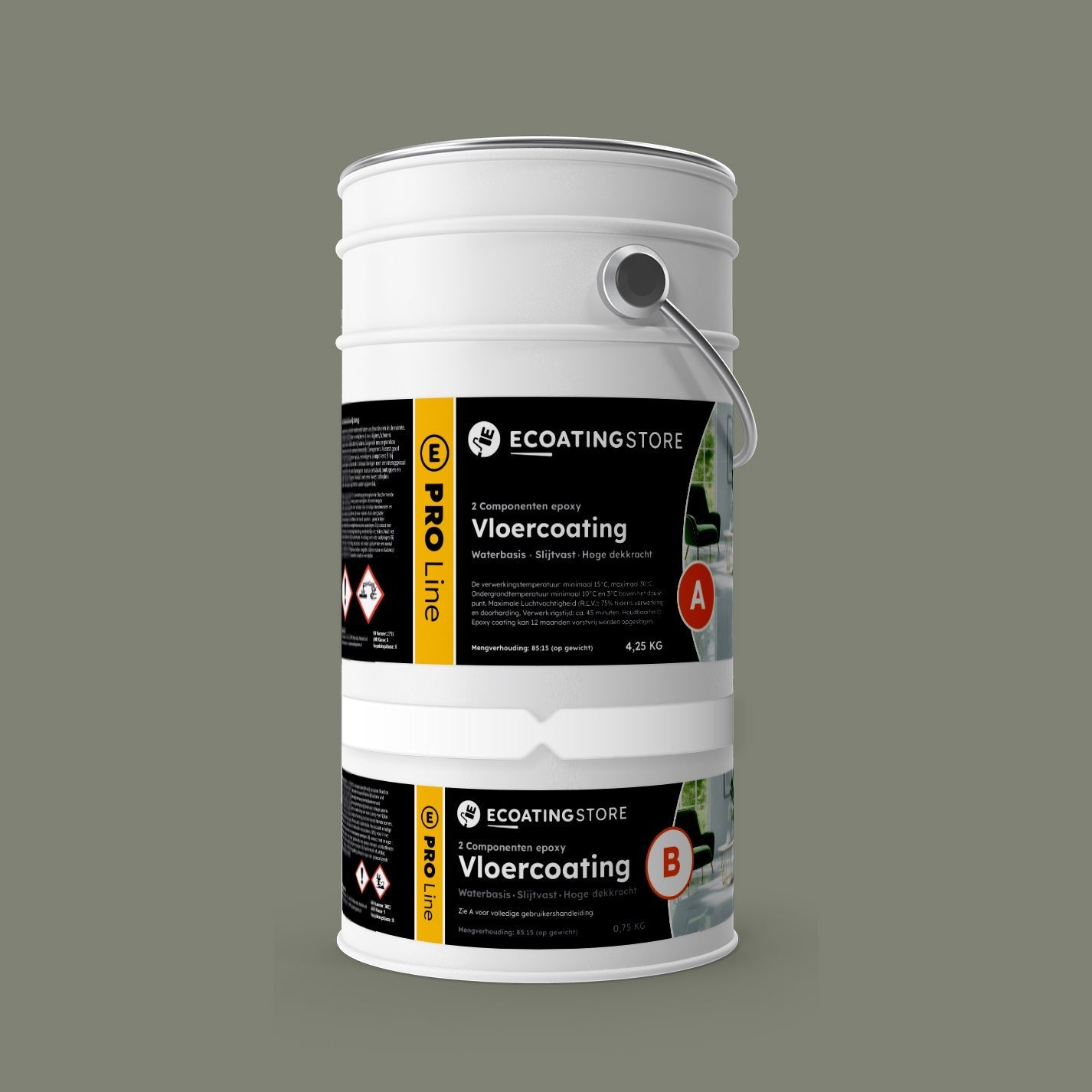 Bodenbeschichtung - RAL 7033