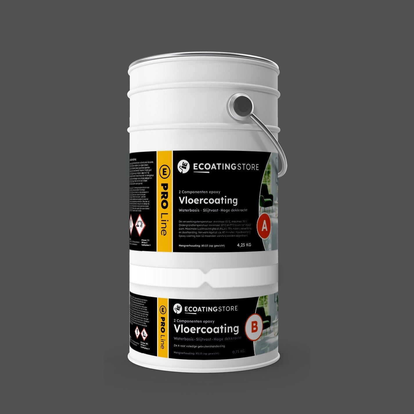 Bodenbeschichtung - RAL 7043