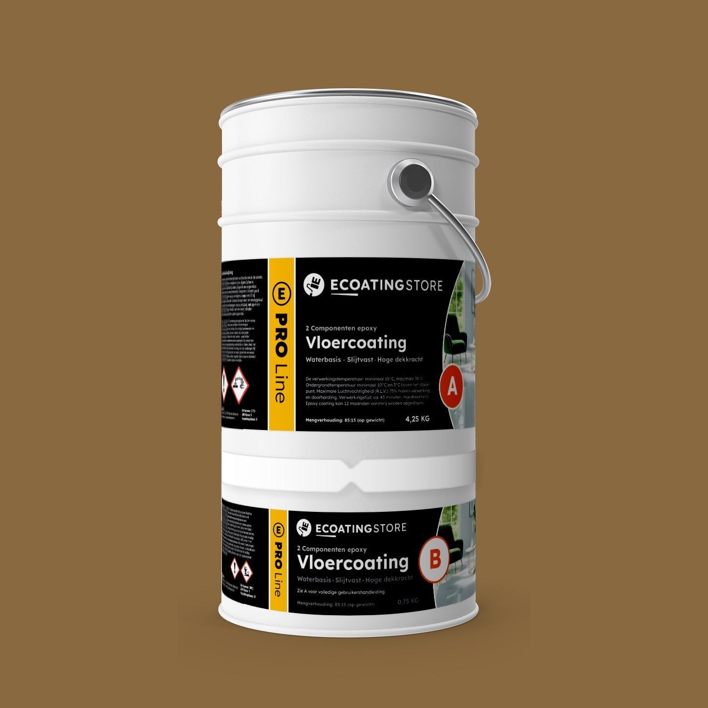 Bodenbeschichtung - RAL 8000