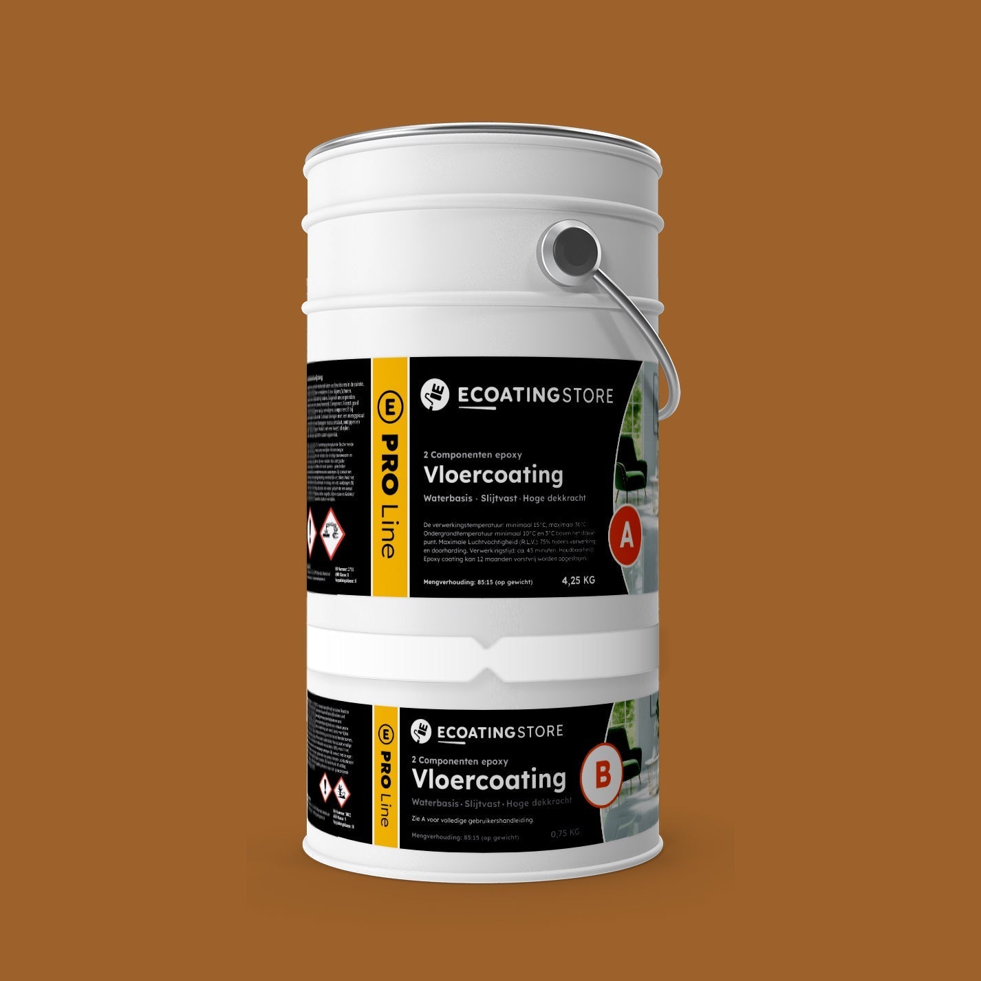 Bodenbeschichtung - RAL 8001