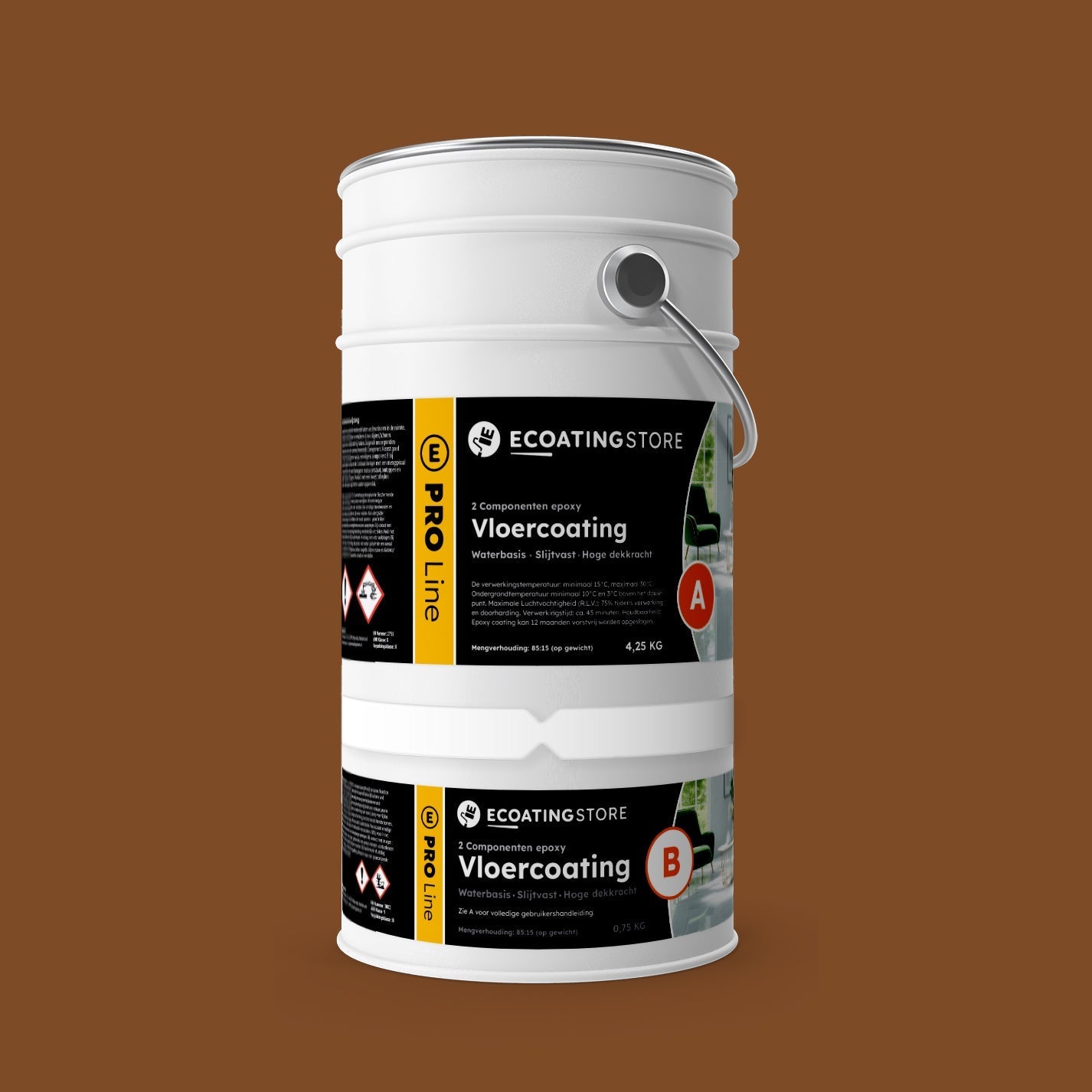 Bodenbeschichtung - RAL 8003