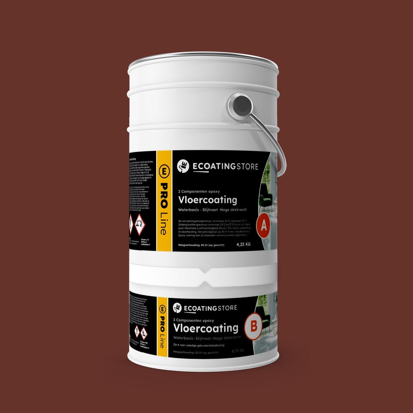 Bodenbeschichtung - RAL 8012