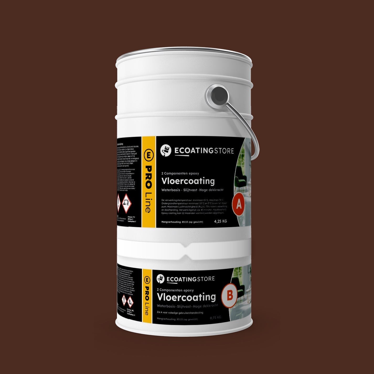 Bodenbeschichtung - RAL 8016