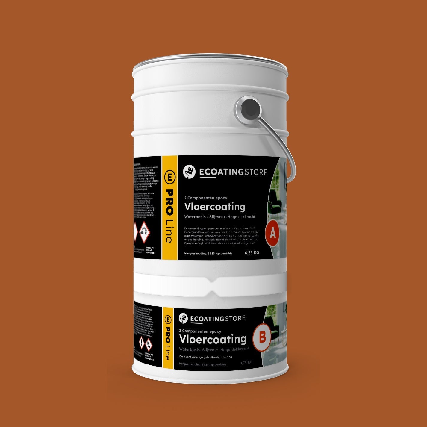 Bodenbeschichtung - RAL 8023